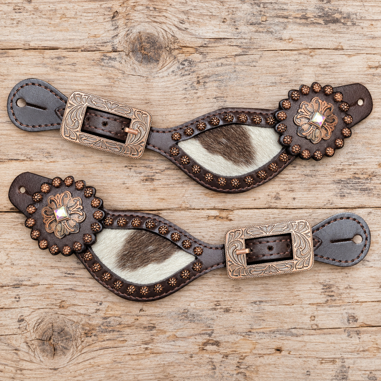 Sporenriemen Ladies Cow & Copper