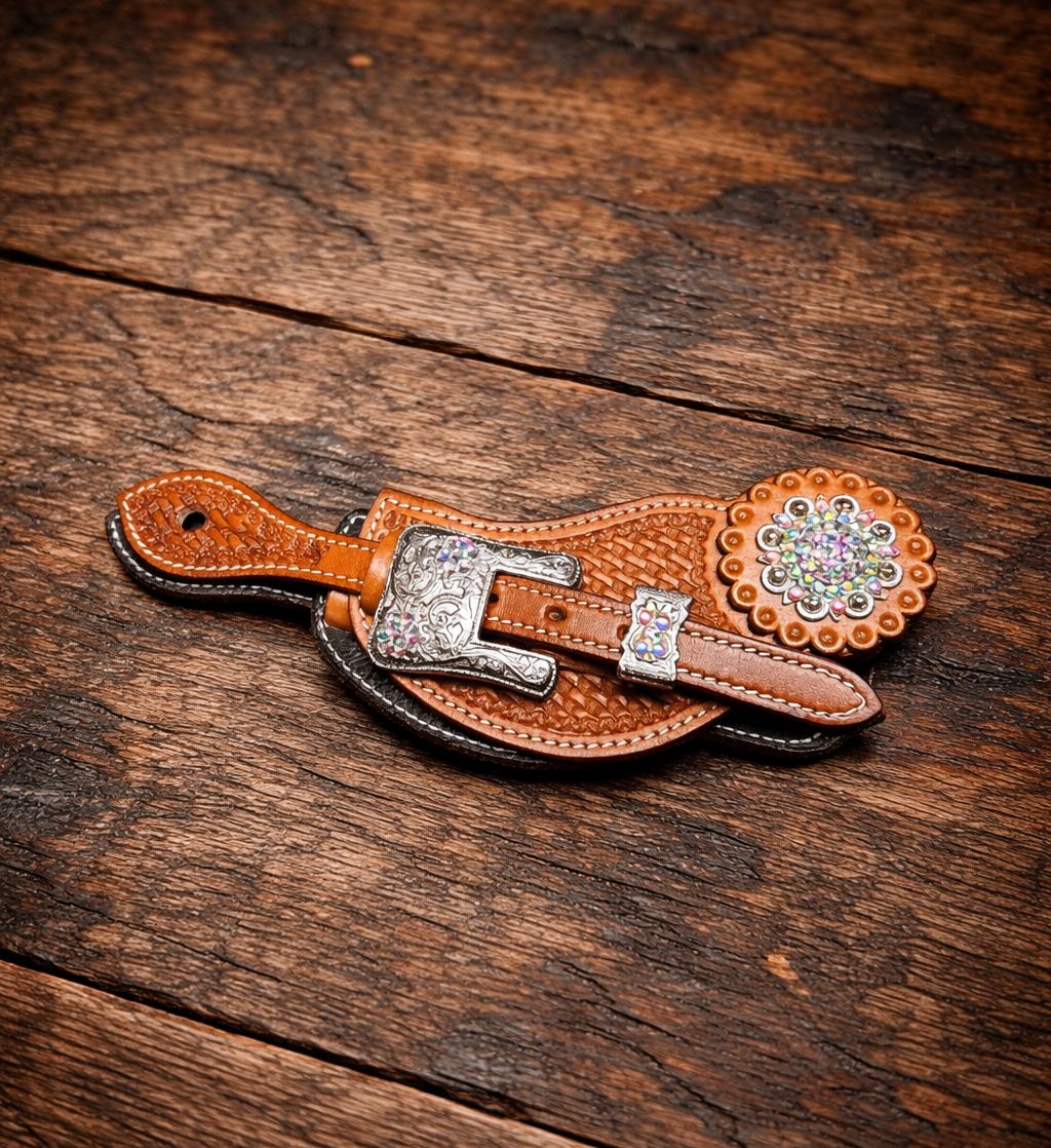 Sporenriemen Ladies Crystal AB Honig