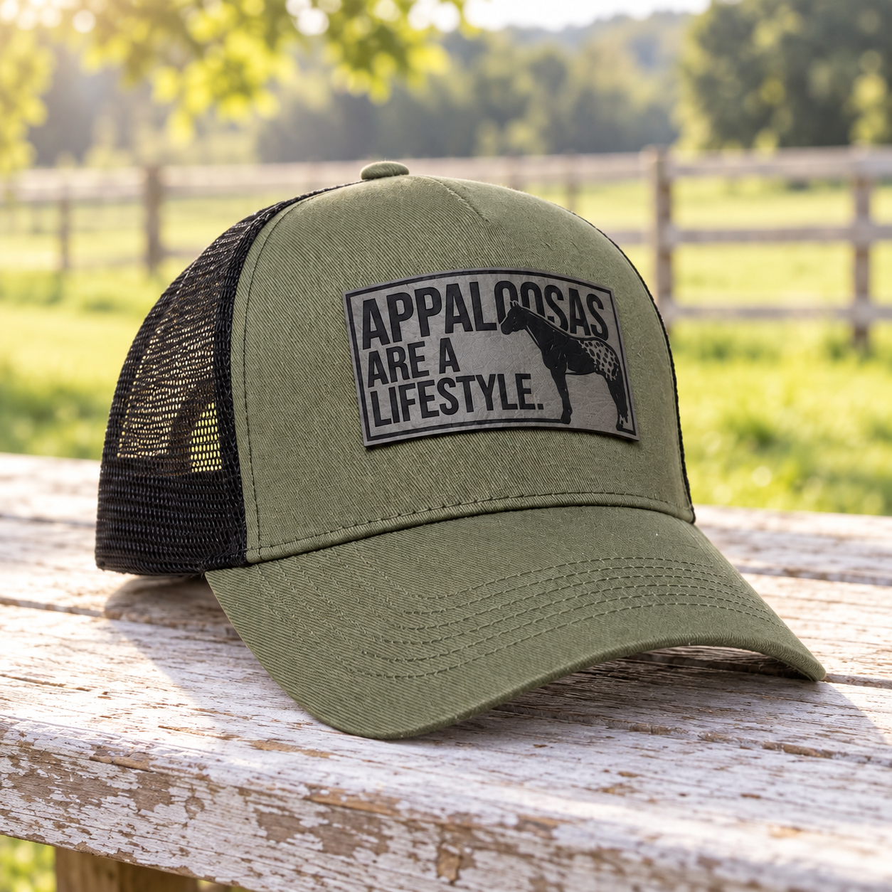 Trucker-Cap Appaloosas Are a Lifestyle