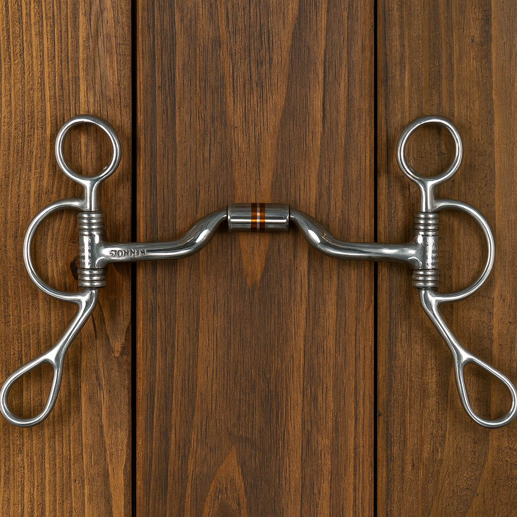 Baby Low Port Bit Showman Sweet  Copper