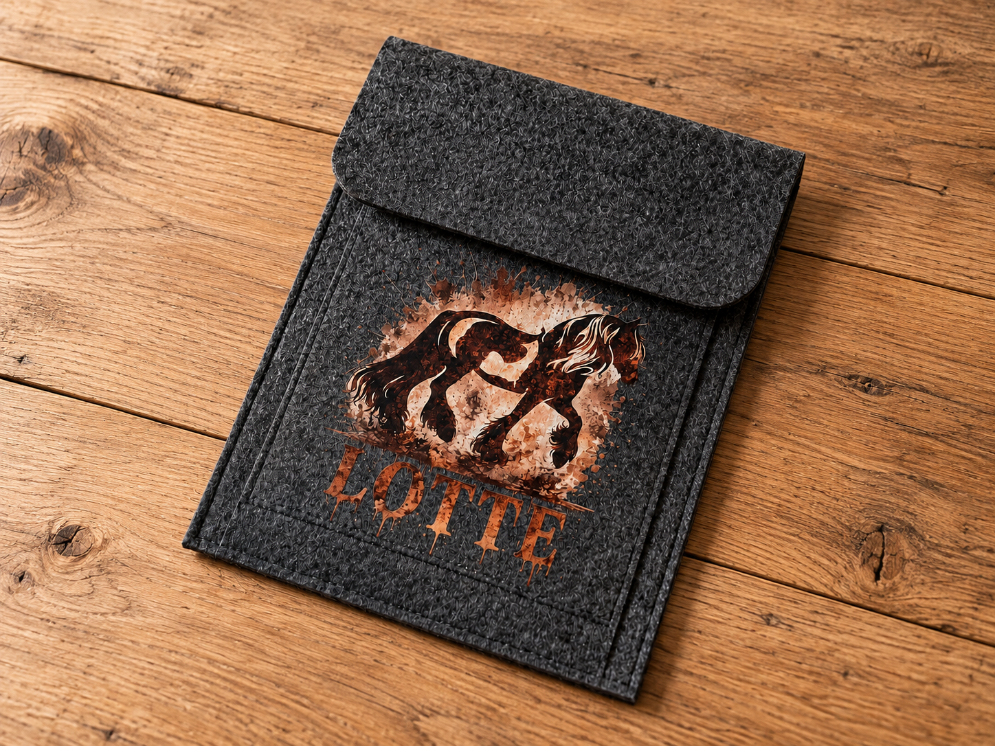 Personalisierte Equidenpasstasche als Geschenk
