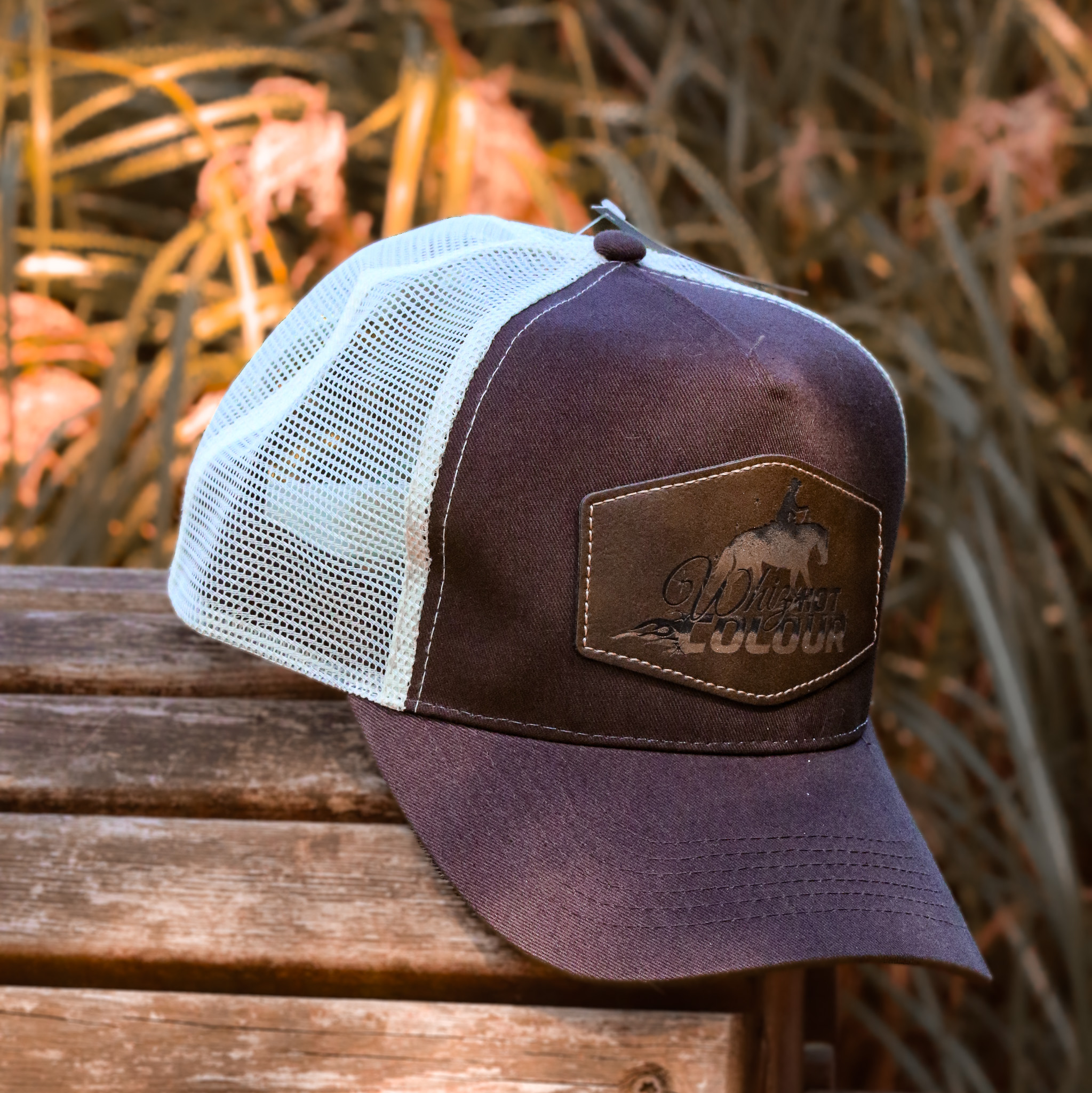 Cap mit Logo Custom Made Lederpatch