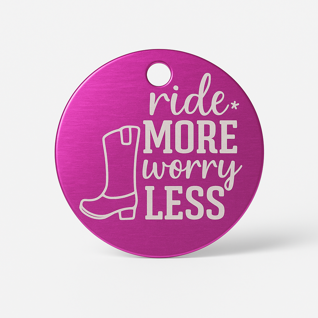 Schlüsselanhänger Western Personalisiert Logo Pferd