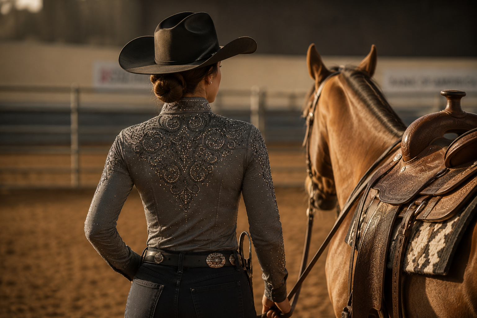 Reiter bei Showtack