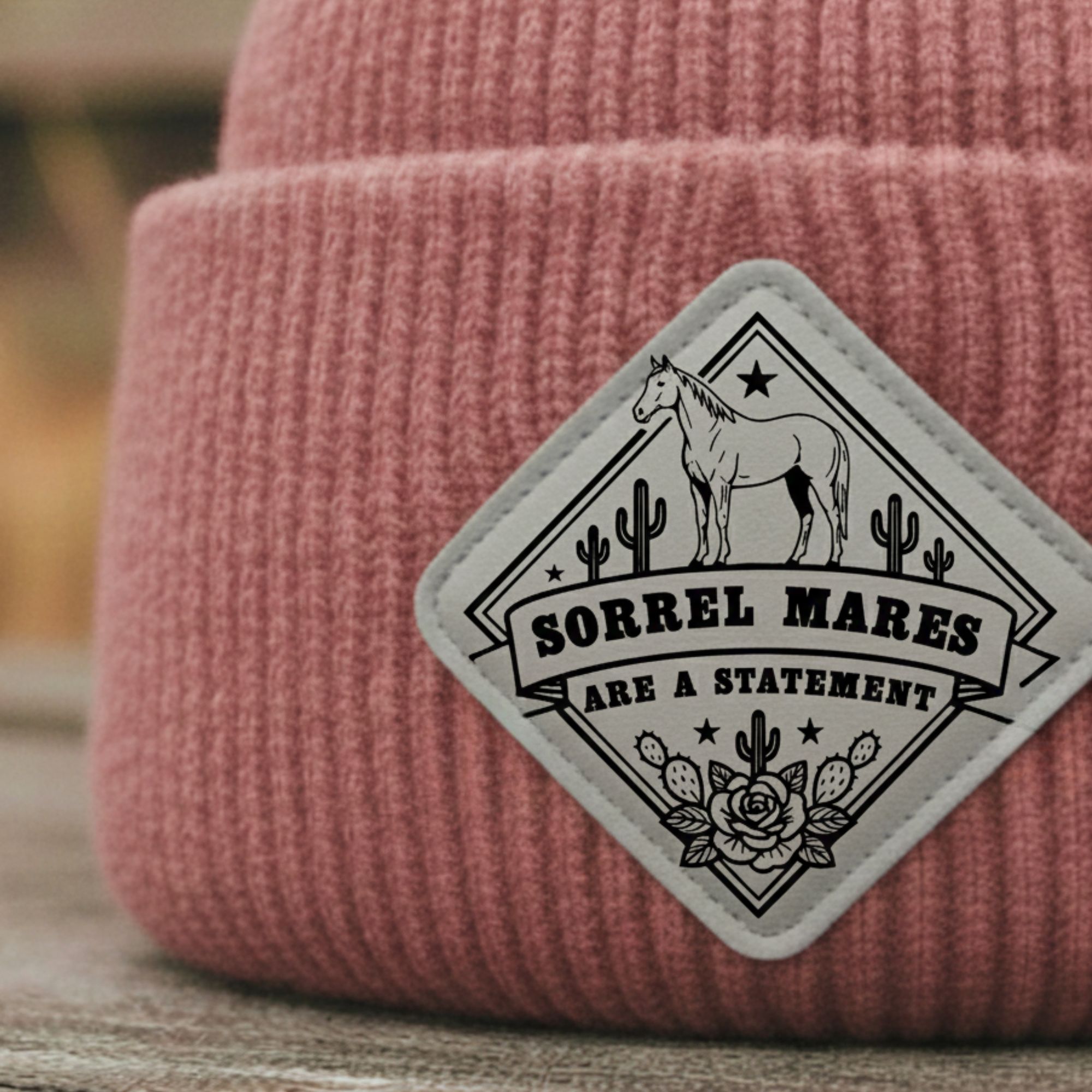 Showtack Beanie "Mares are a Statement" 