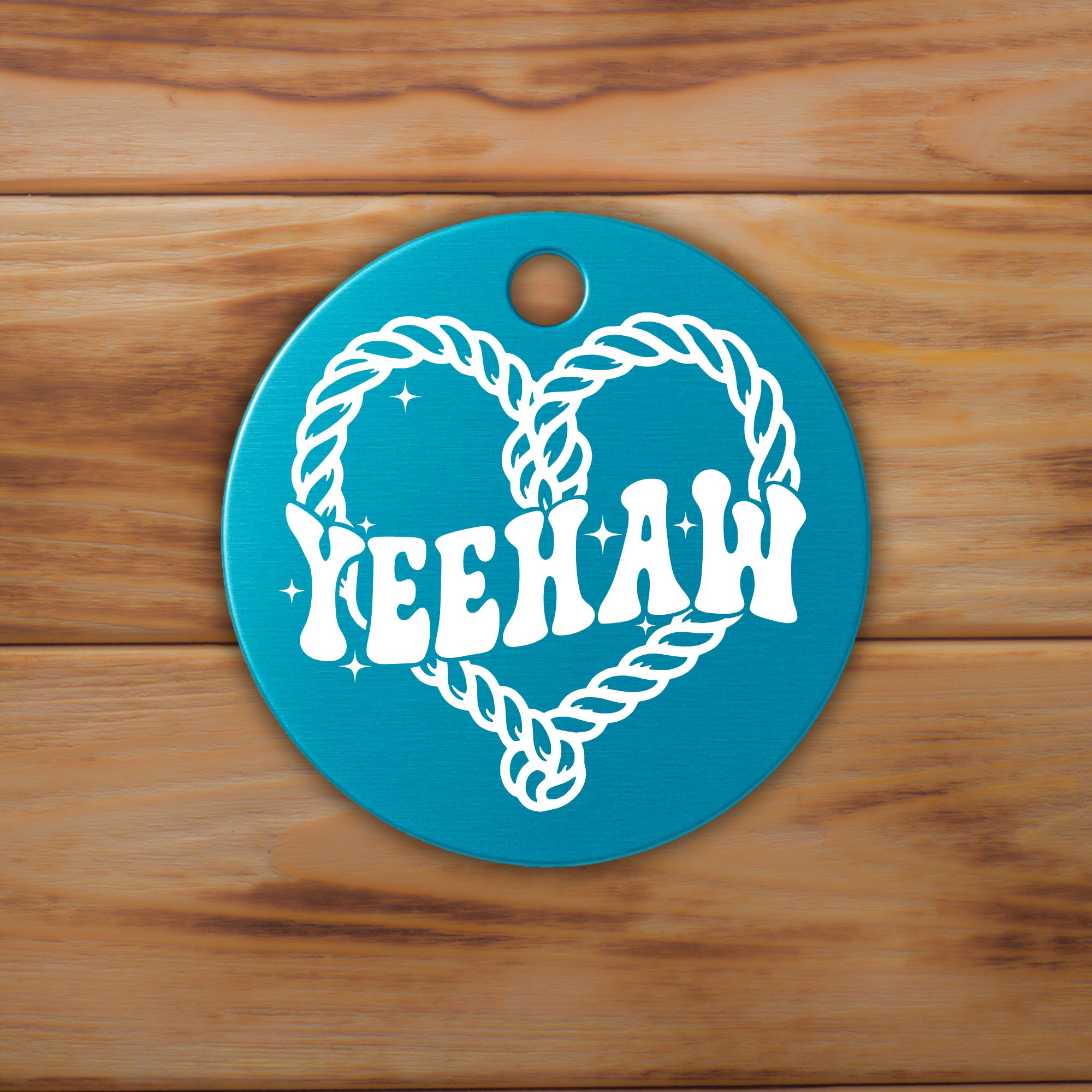 Schlüsselanhänger Western Personalisiert Logo Pferd