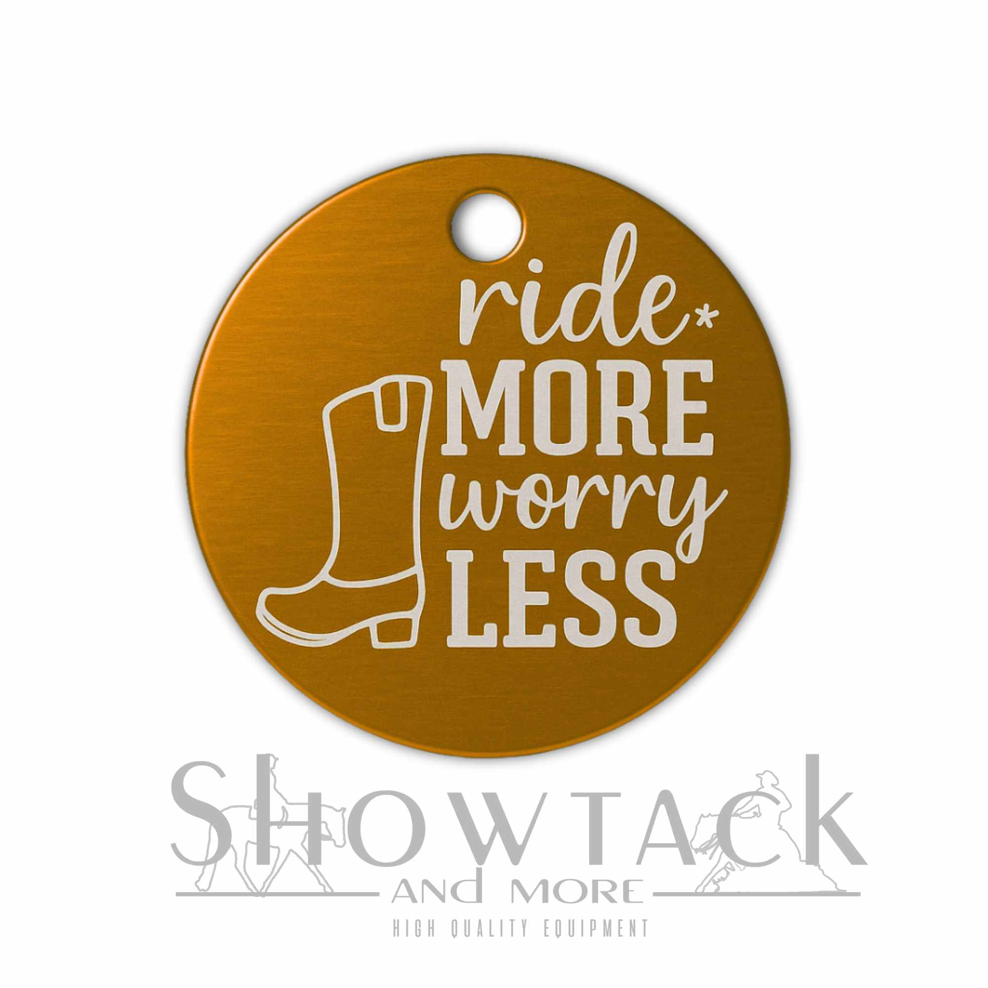 Schlüsselanhänger Western Personalisiert Logo Pferd