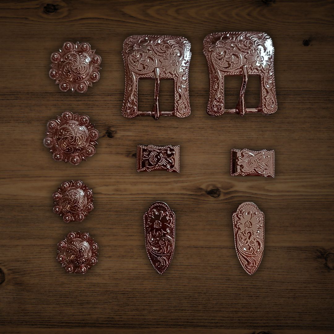Schnallen & Conchoset Rose Gold