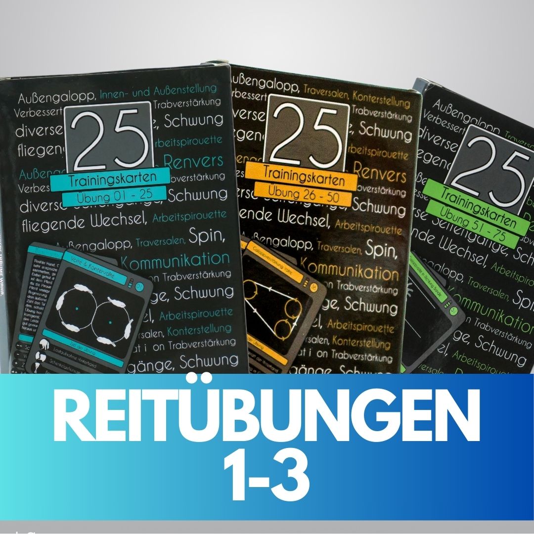 Reitübungen - 25 Trainingskarten