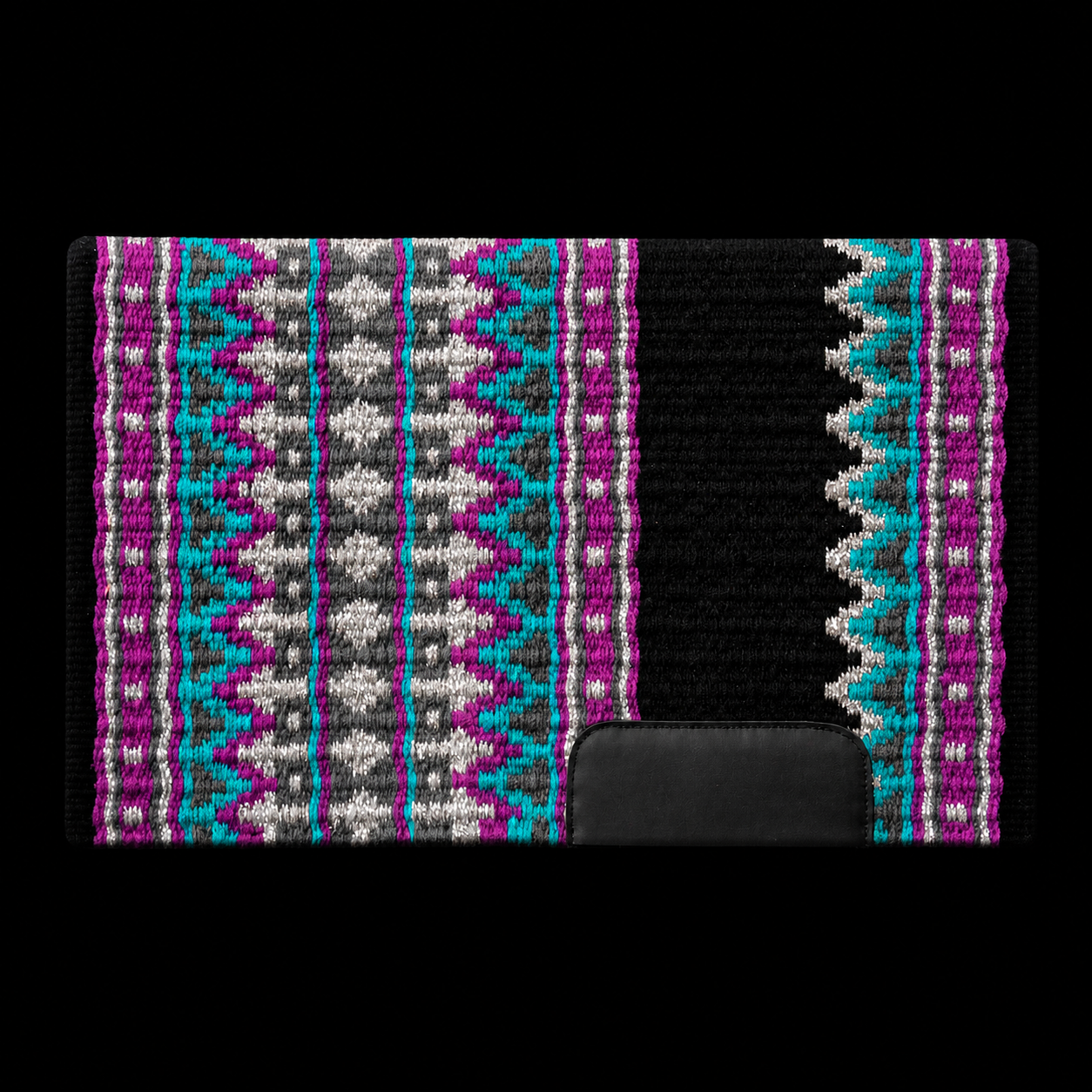 Showblanket - Lila&Turquoise