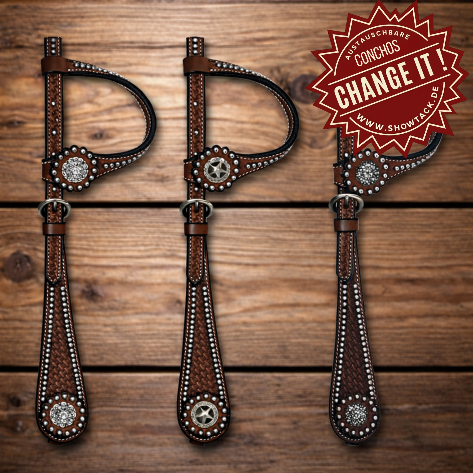 Basket Dots Einohr MIttelbraun