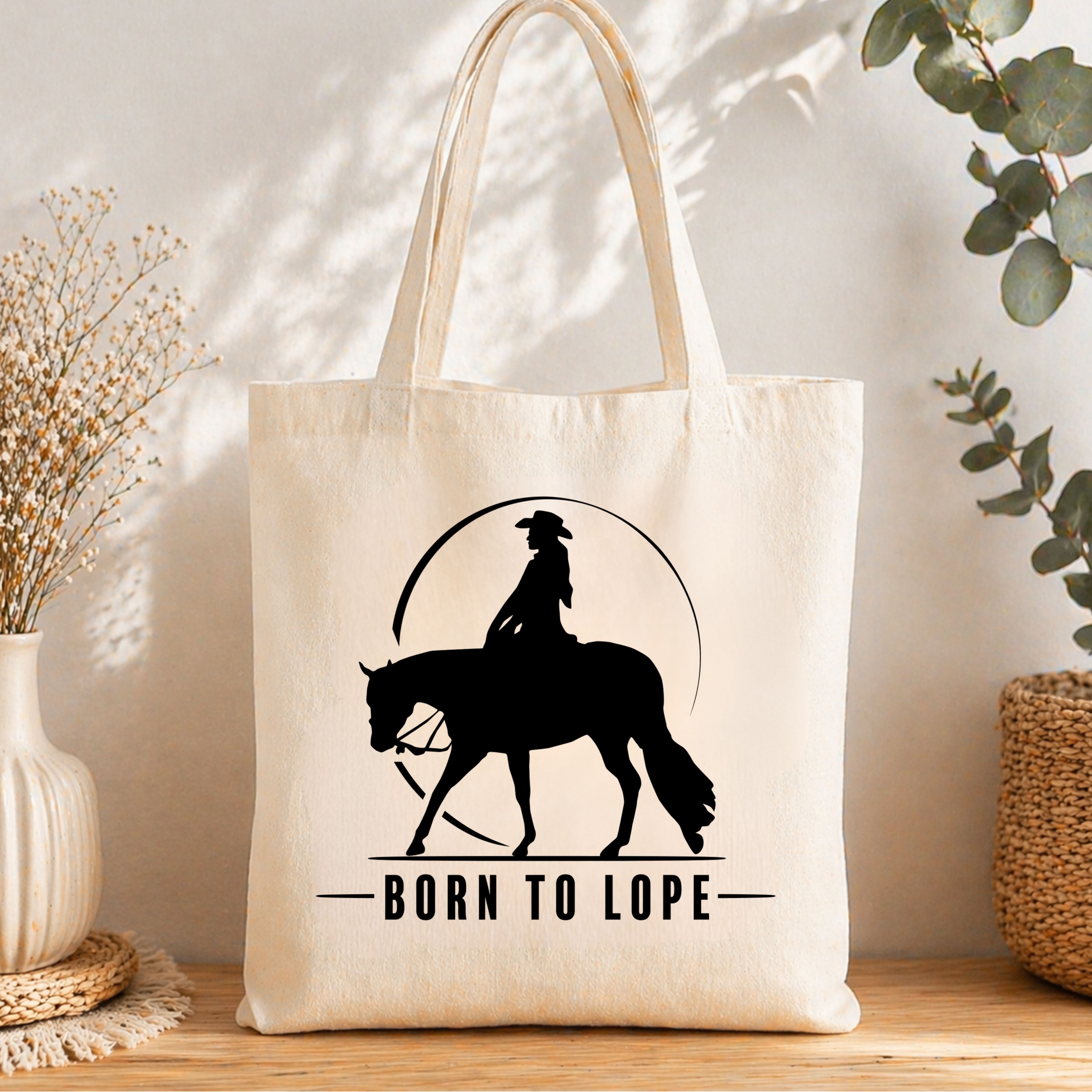 Bio-Baumwolltasche Western Pleasure