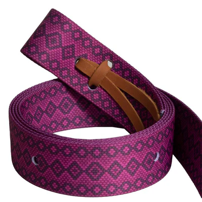 Tie Strap & Off Billet Pink Print