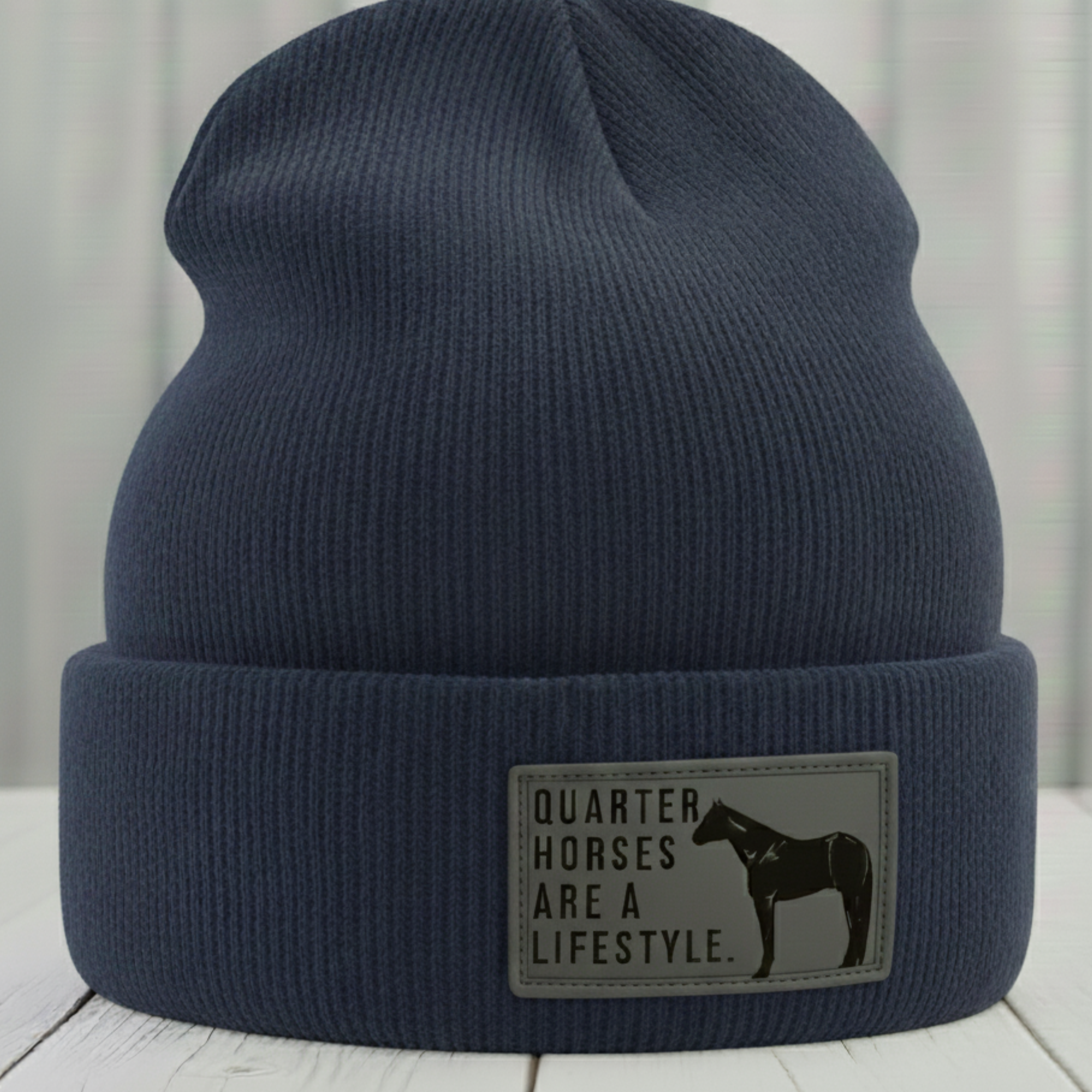 „Quarter Horses are a Lifestyle“ | Western Wintermütze I Beanie