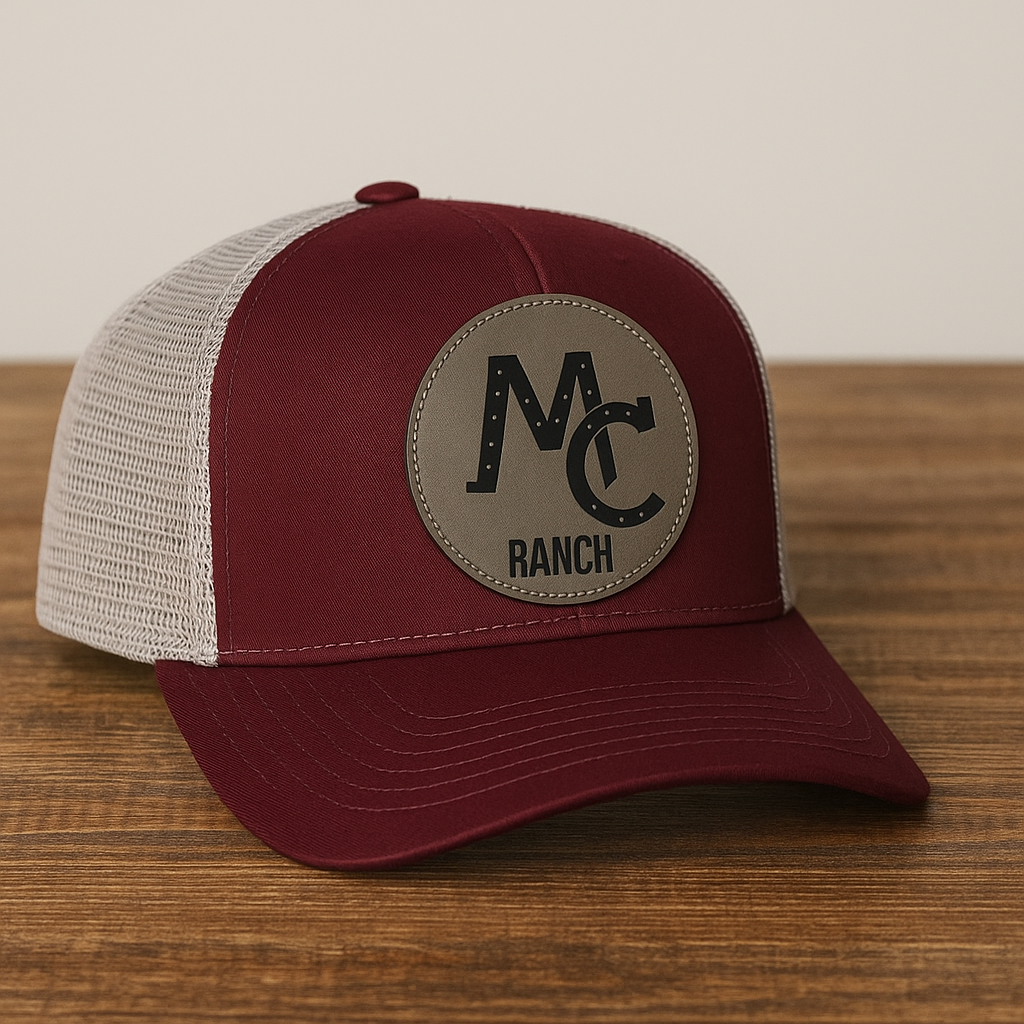 Custom-Logo-Cap mit Lederpatch