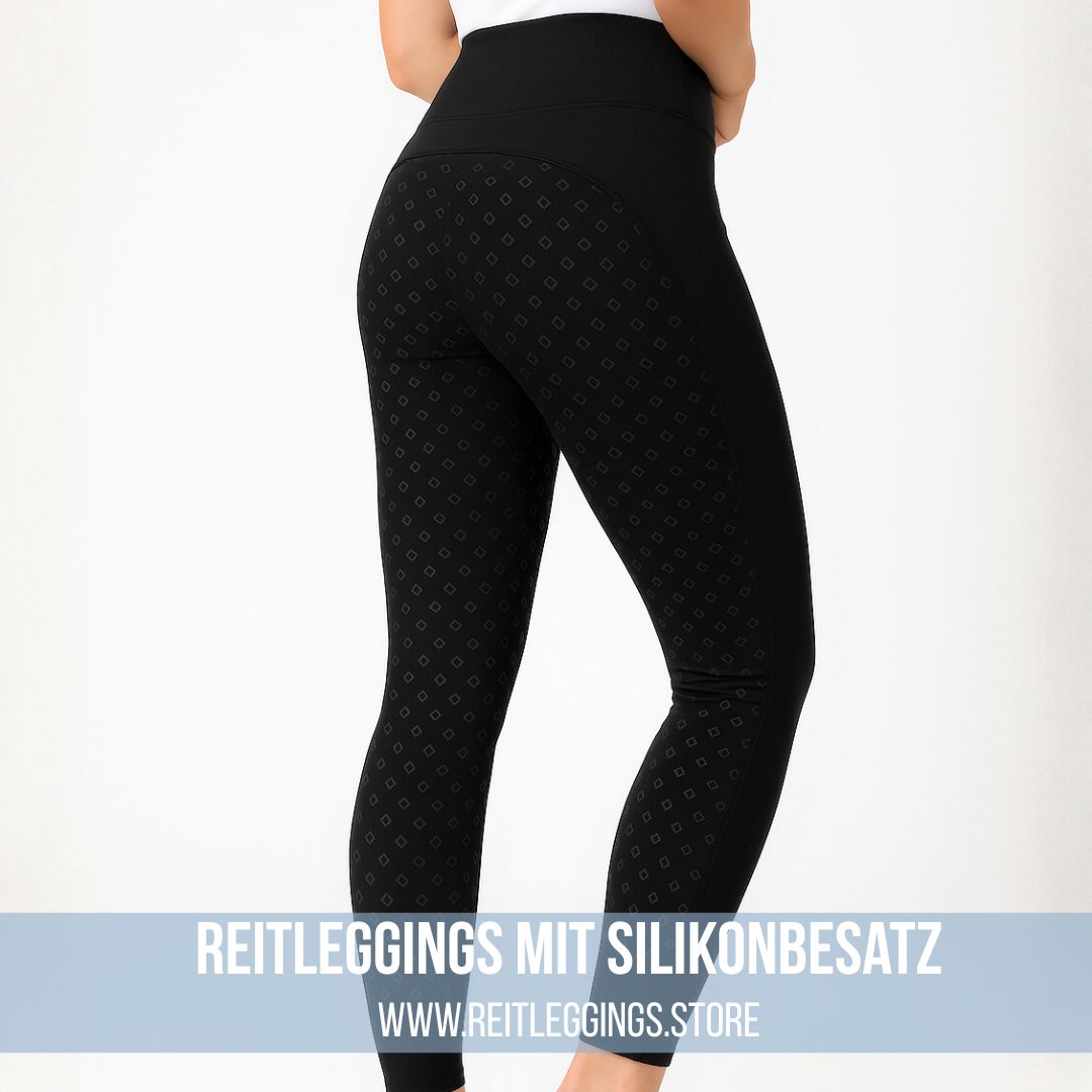 Reitleggings Sommer Silikonbesatz