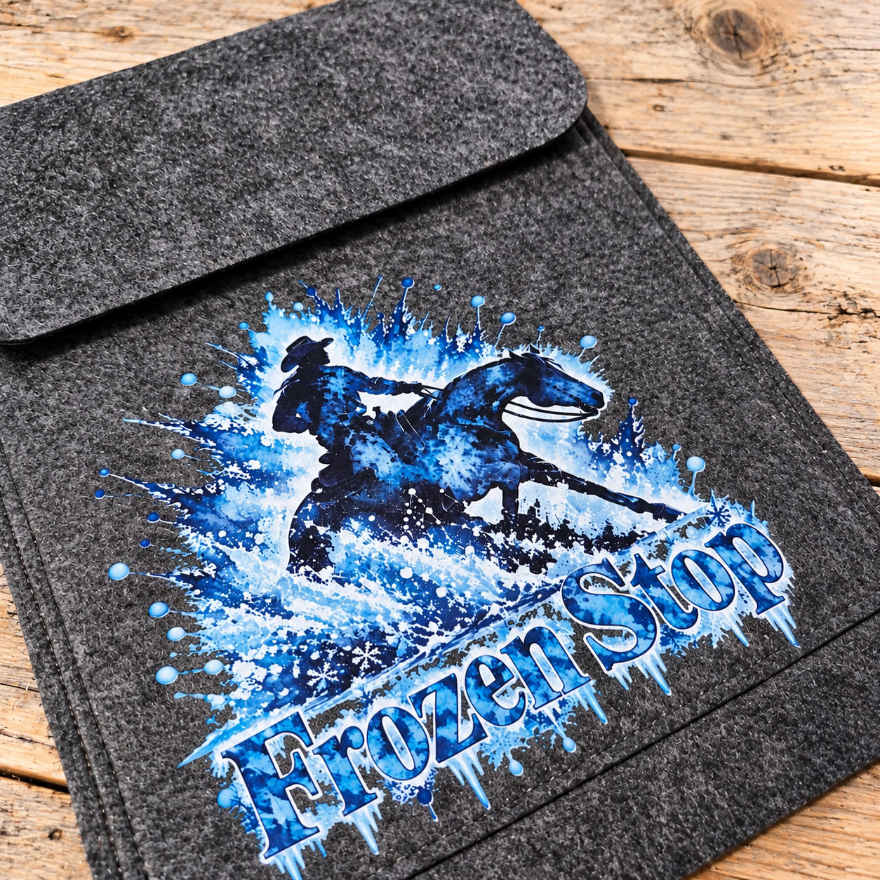 Personalisierte Equidenpasstasche Aquarell