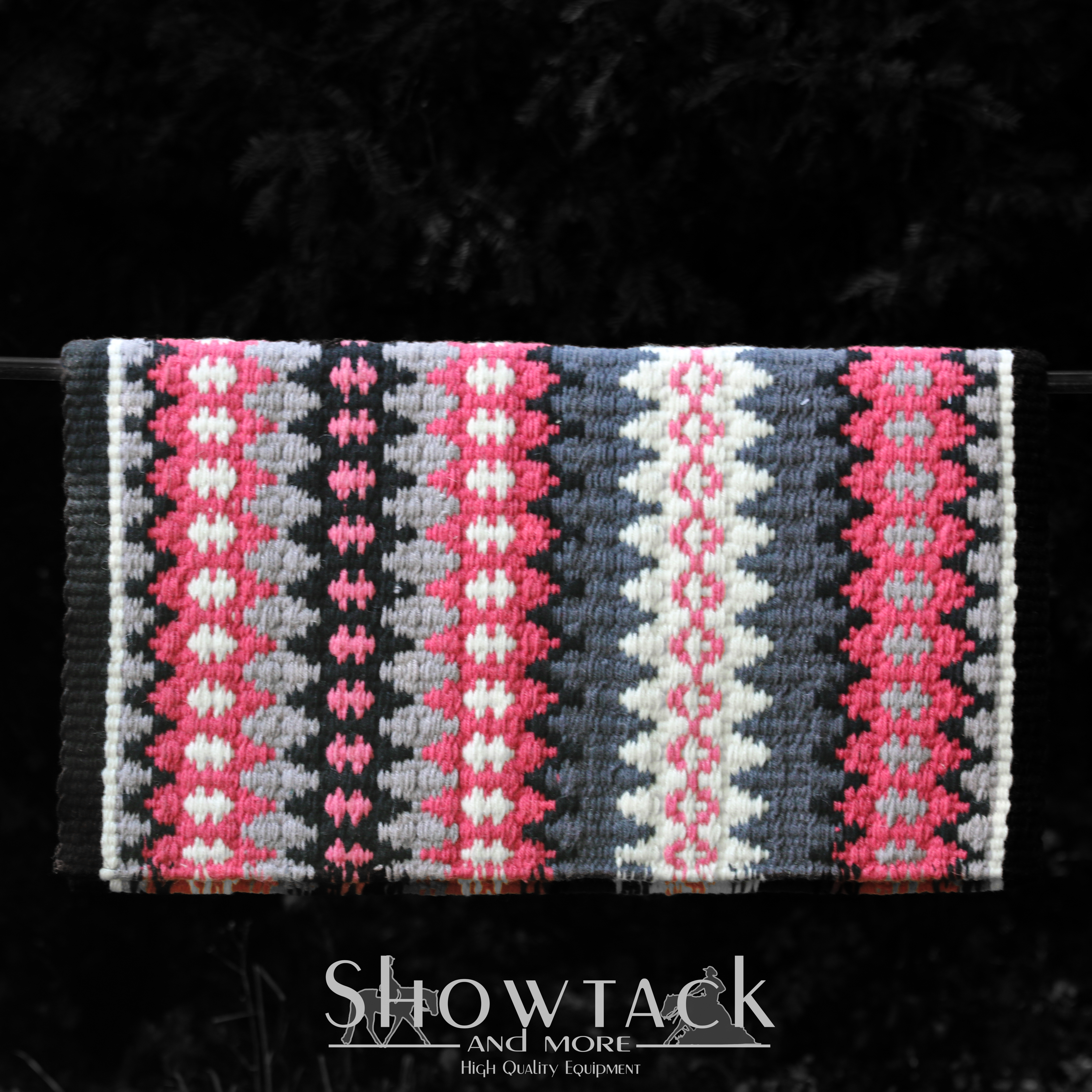 Western Showblanket Show Blanket rosa 