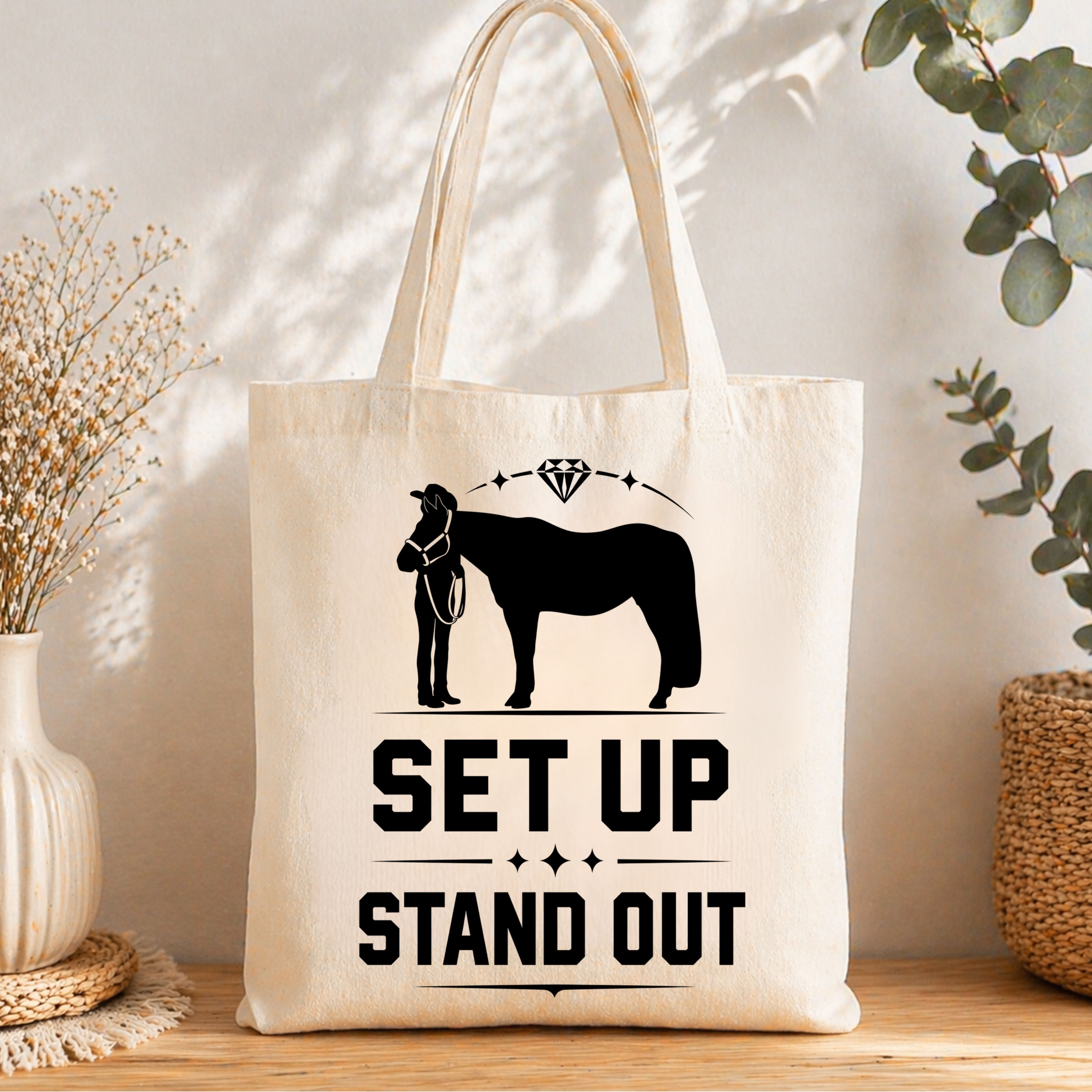 Bio-Baumwolltasche Showmanship