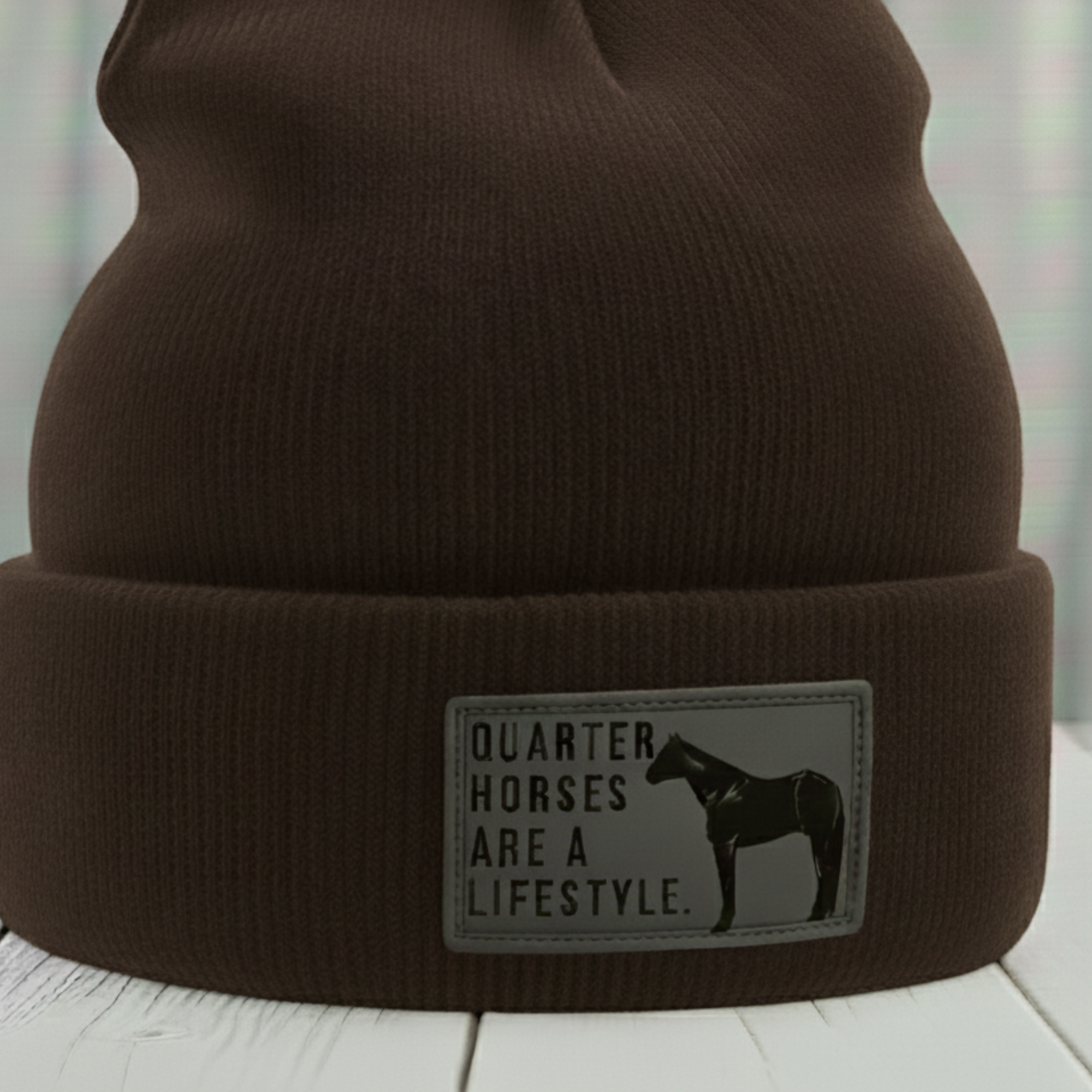 „Quarter Horses are a Lifestyle“ | Western Wintermütze I Beanie