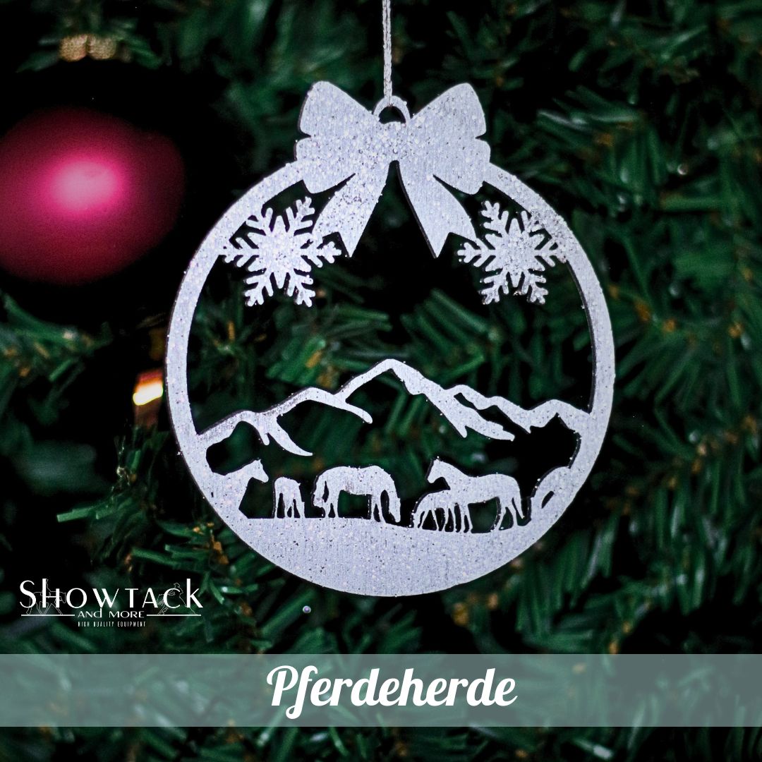 Pferdeherde baumschmuck