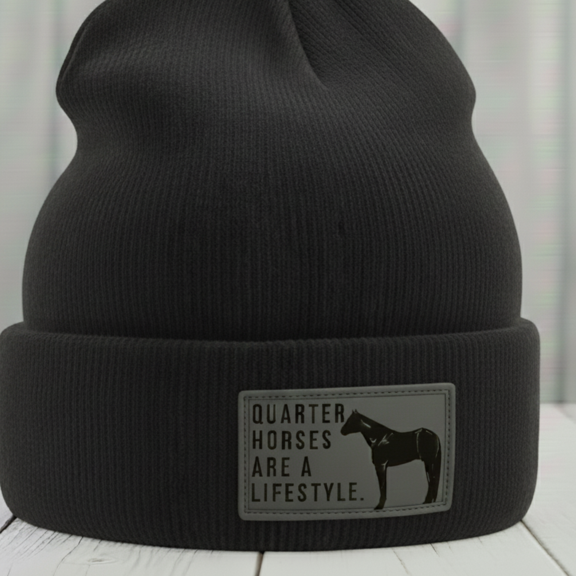 „Quarter Horses are a Lifestyle“ | Western Wintermütze I Beanie