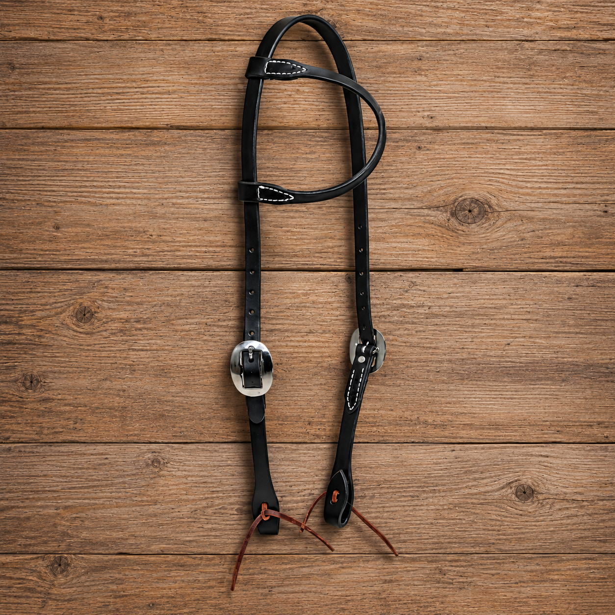 Einohrtrense Ranch BLACK – Berlin Custom Leather