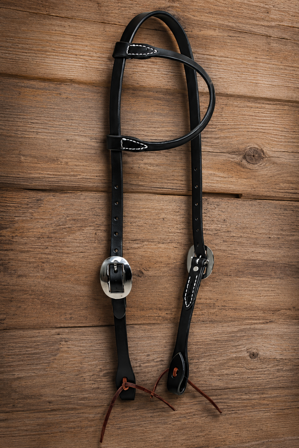 Einohrtrense Ranch BLACK Berlin custom Leather