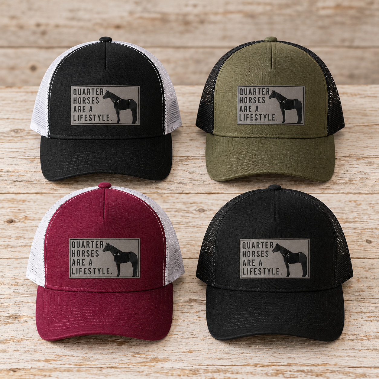 Trucker-Cap Quarter Horses Are a Lifestyle