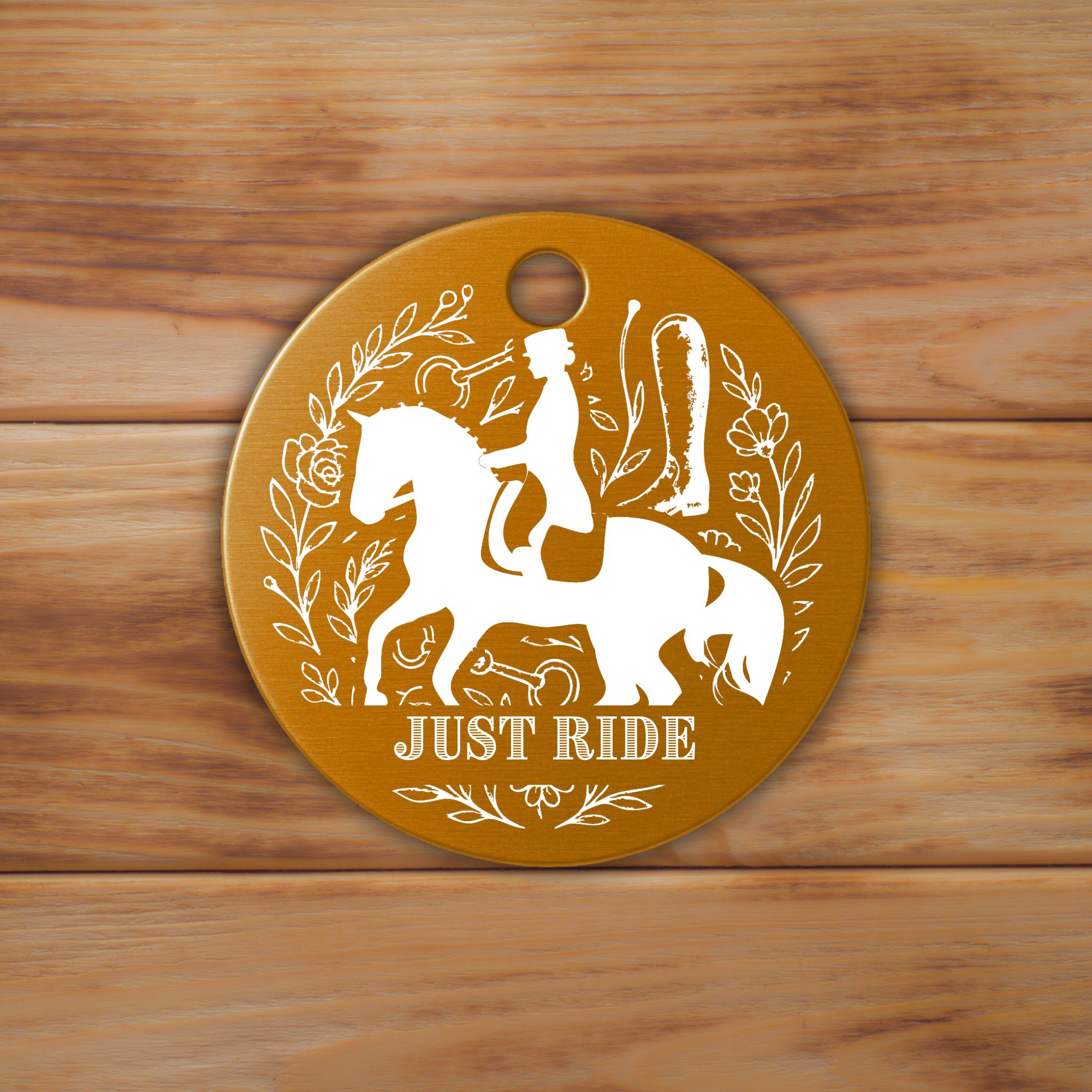 Schlüsselanhänger Western Personalisiert Logo Pferd