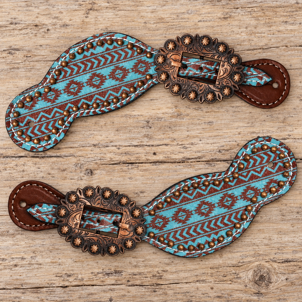 Sporenriemen Ladies Türkis Print