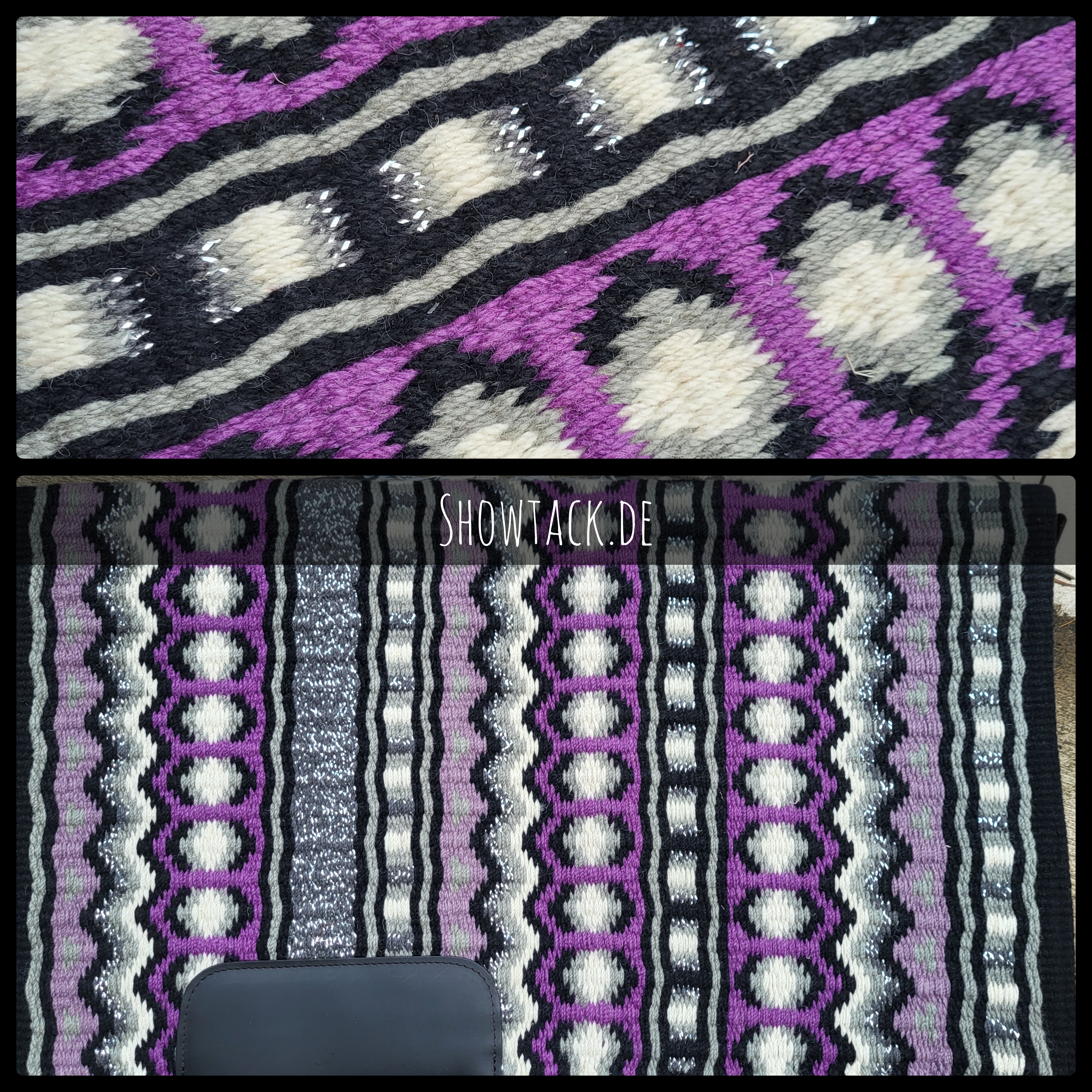 Western Showblanket Blanket Lila
