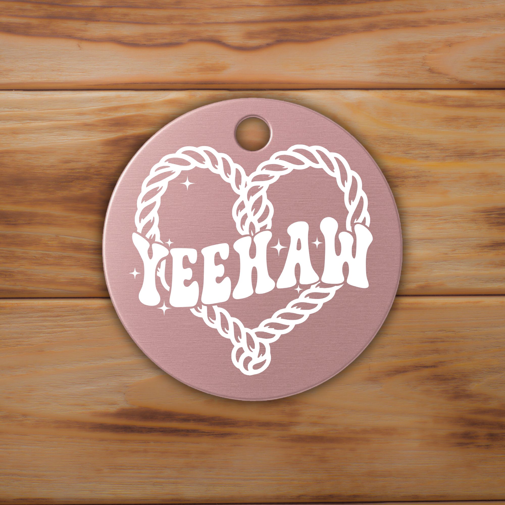 Schlüsselanhänger Western Personalisiert Logo Pferd