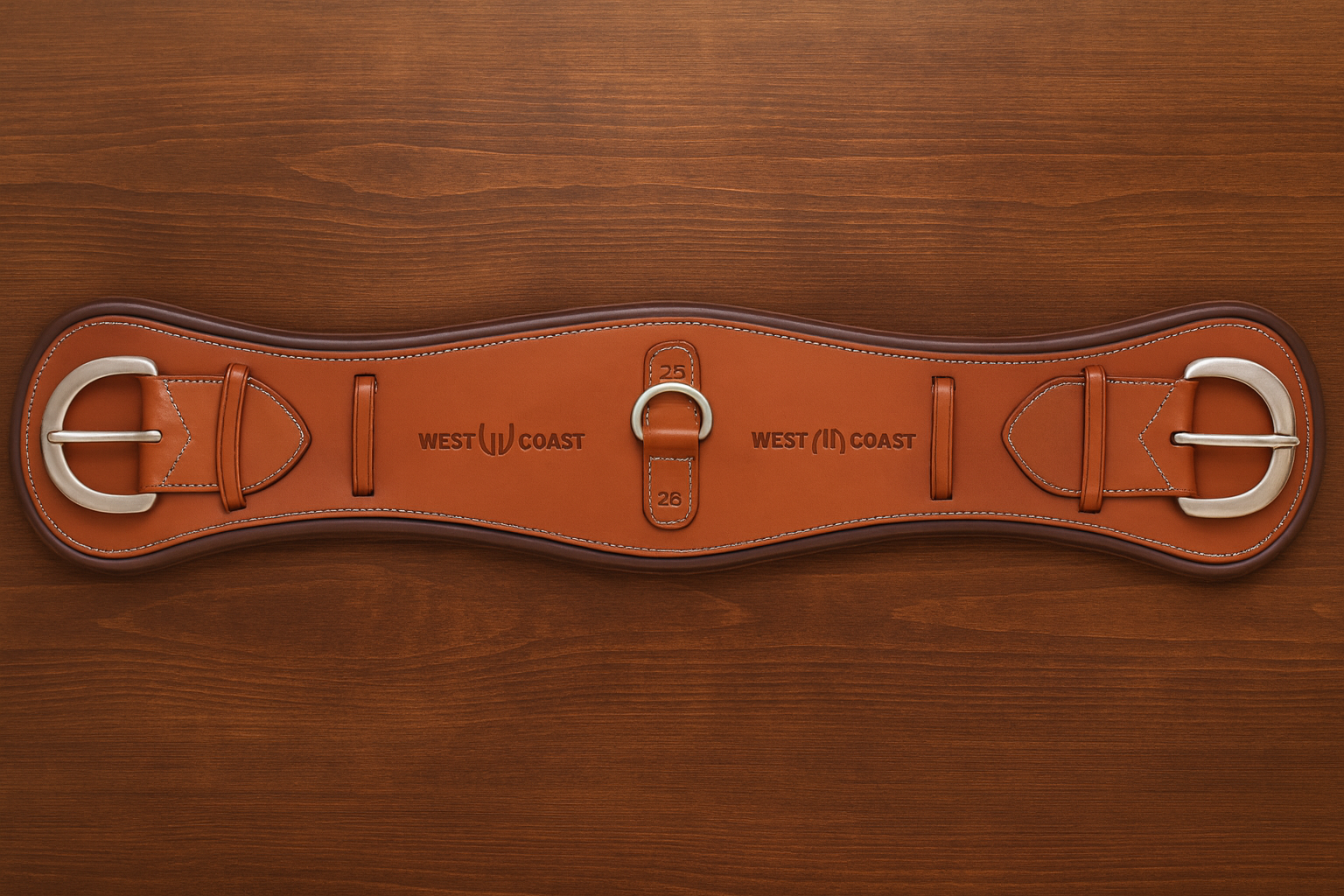 gepolsteter Ledergurt