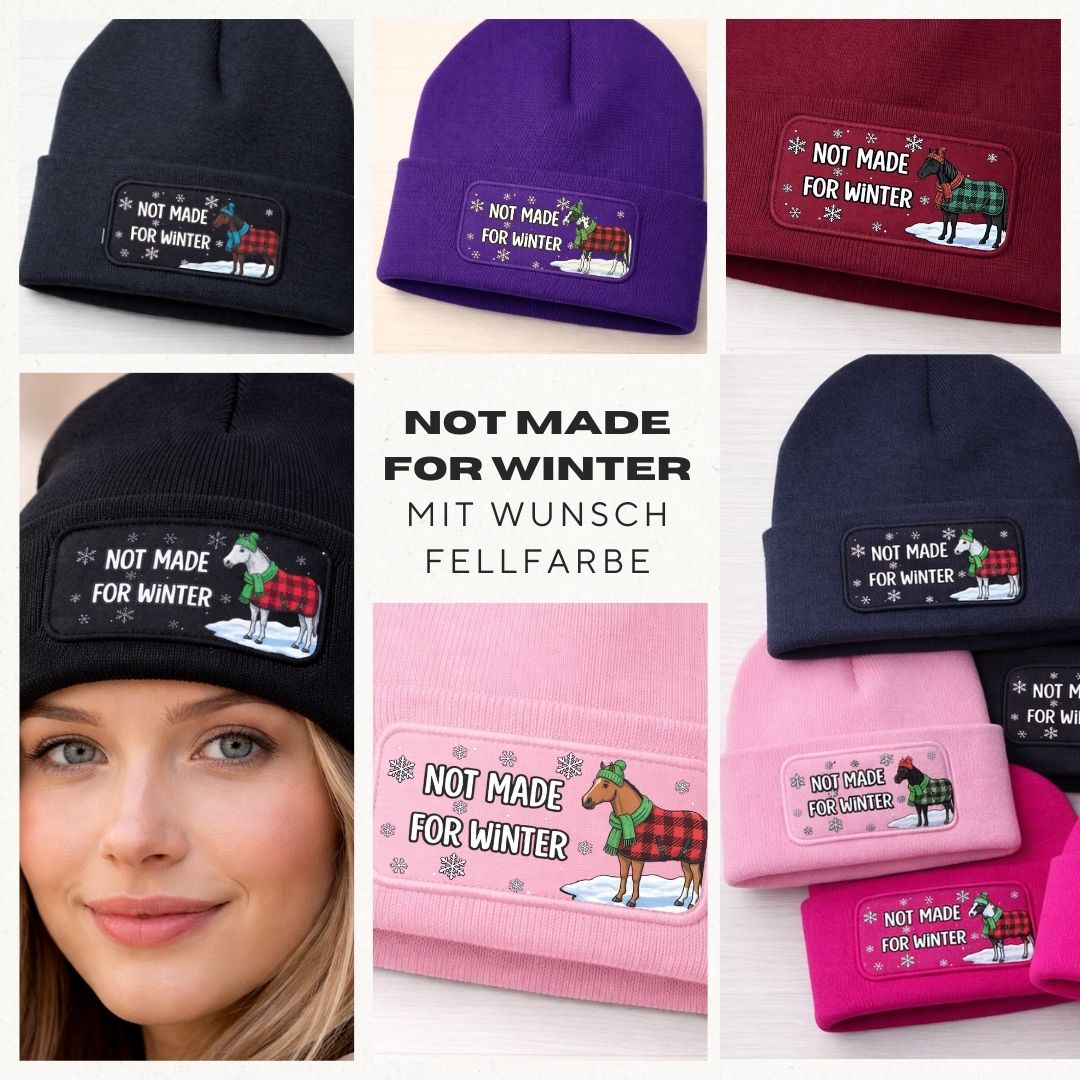 Beanie Not Made for Winter – Horse Edition