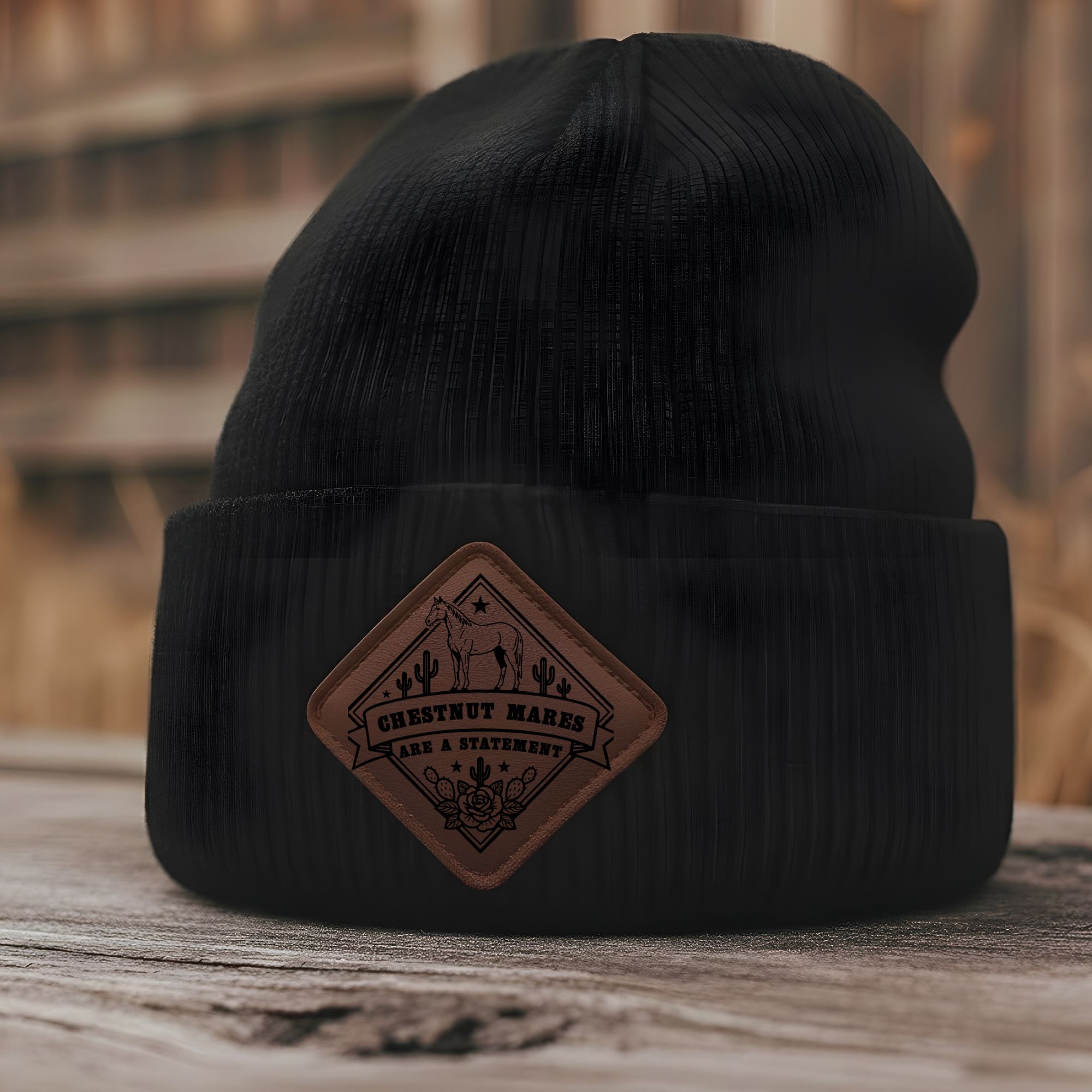 Showtack Beanie "Mares are a Statement" 