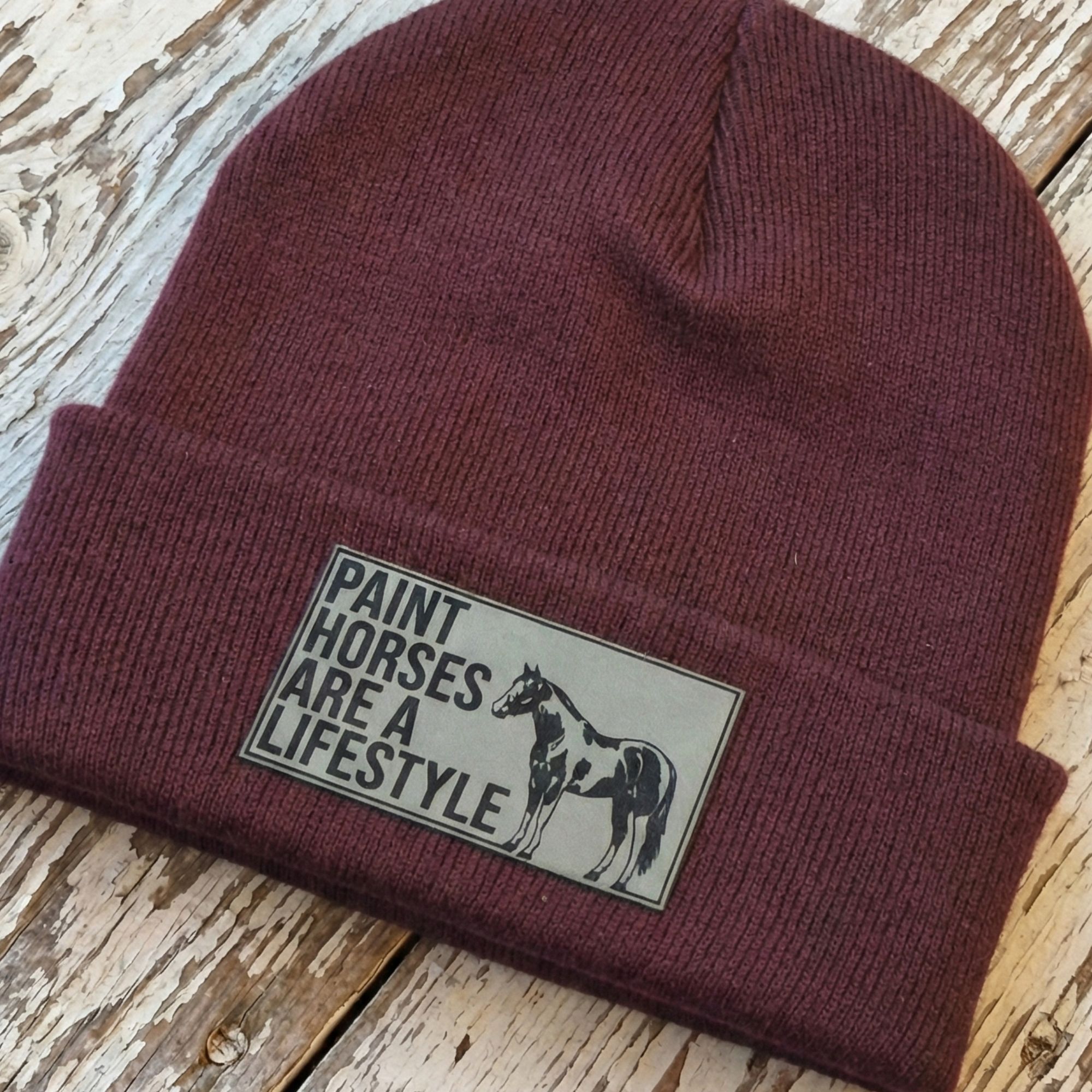 „Quarter Horses are a Lifestyle“ | Western Wintermütze I Beanie