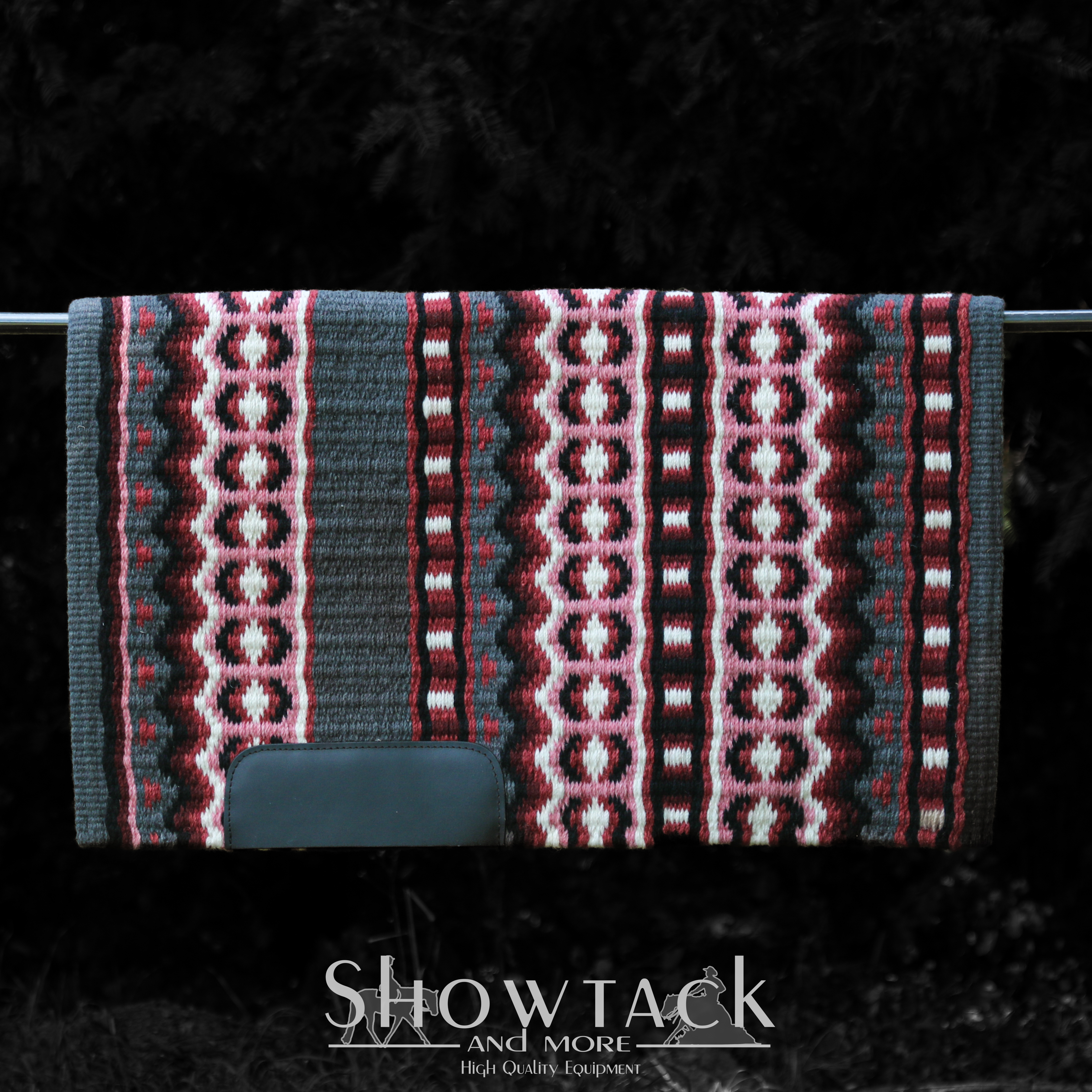Western Showblanket Show Blanket  Bordeaux