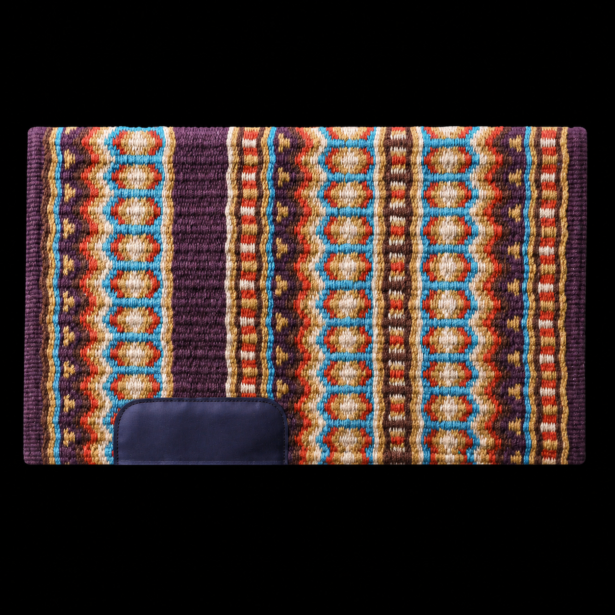 Showblanket Brown & Turquiose