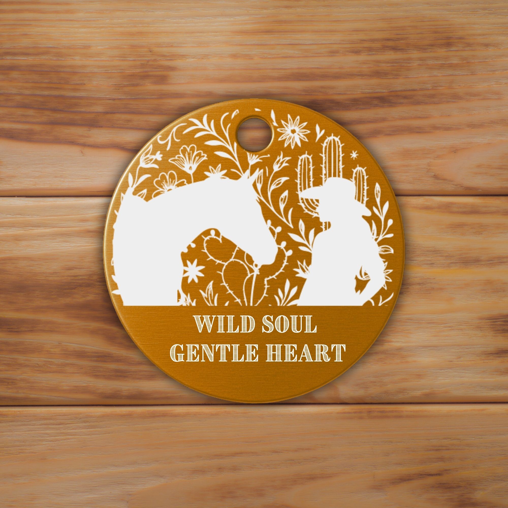 Schlüsselanhänger Western Personalisiert Logo Pferd