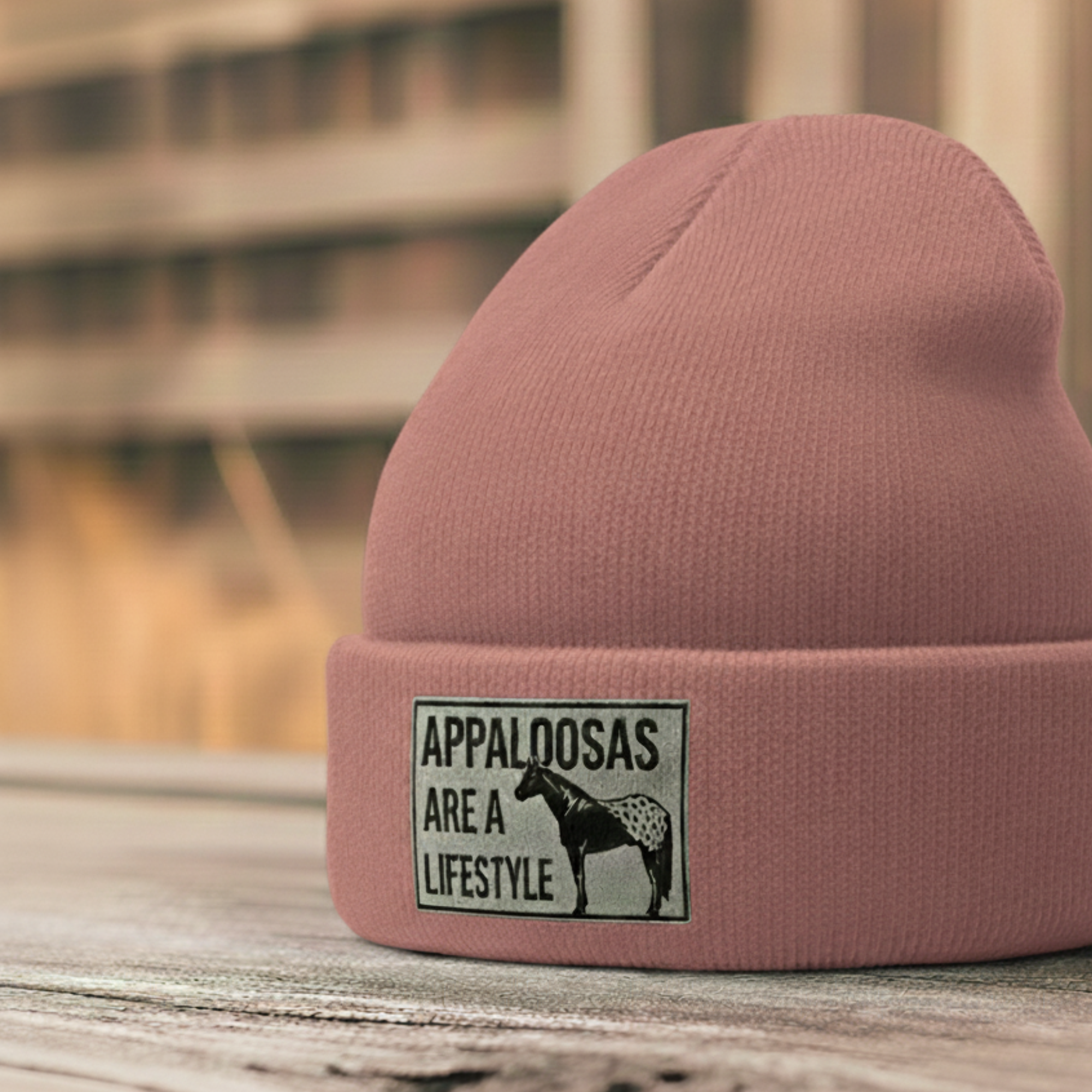 Beanie " Appaloosas are a  Lifestyle "