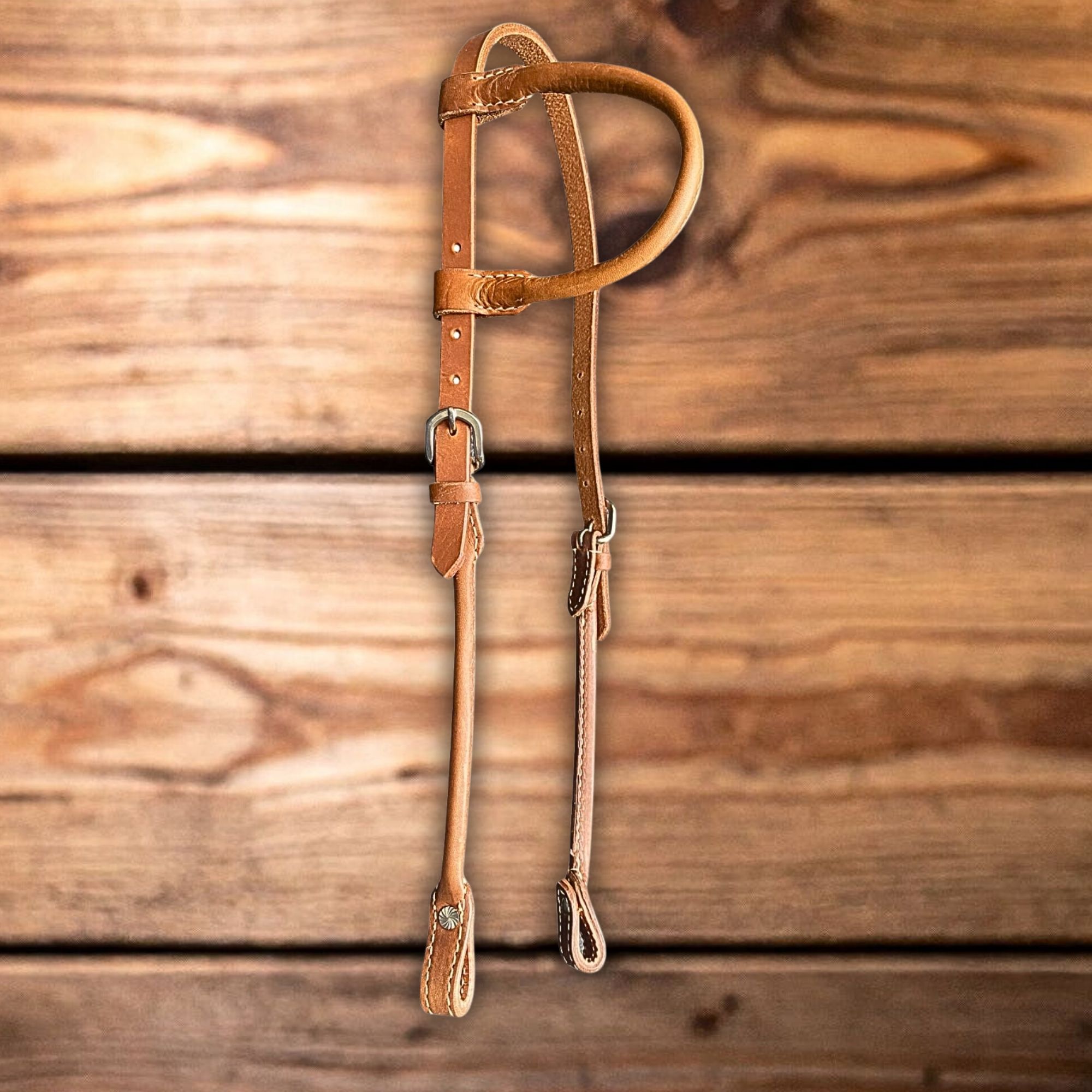 Rundgenähte Einohrtrense 