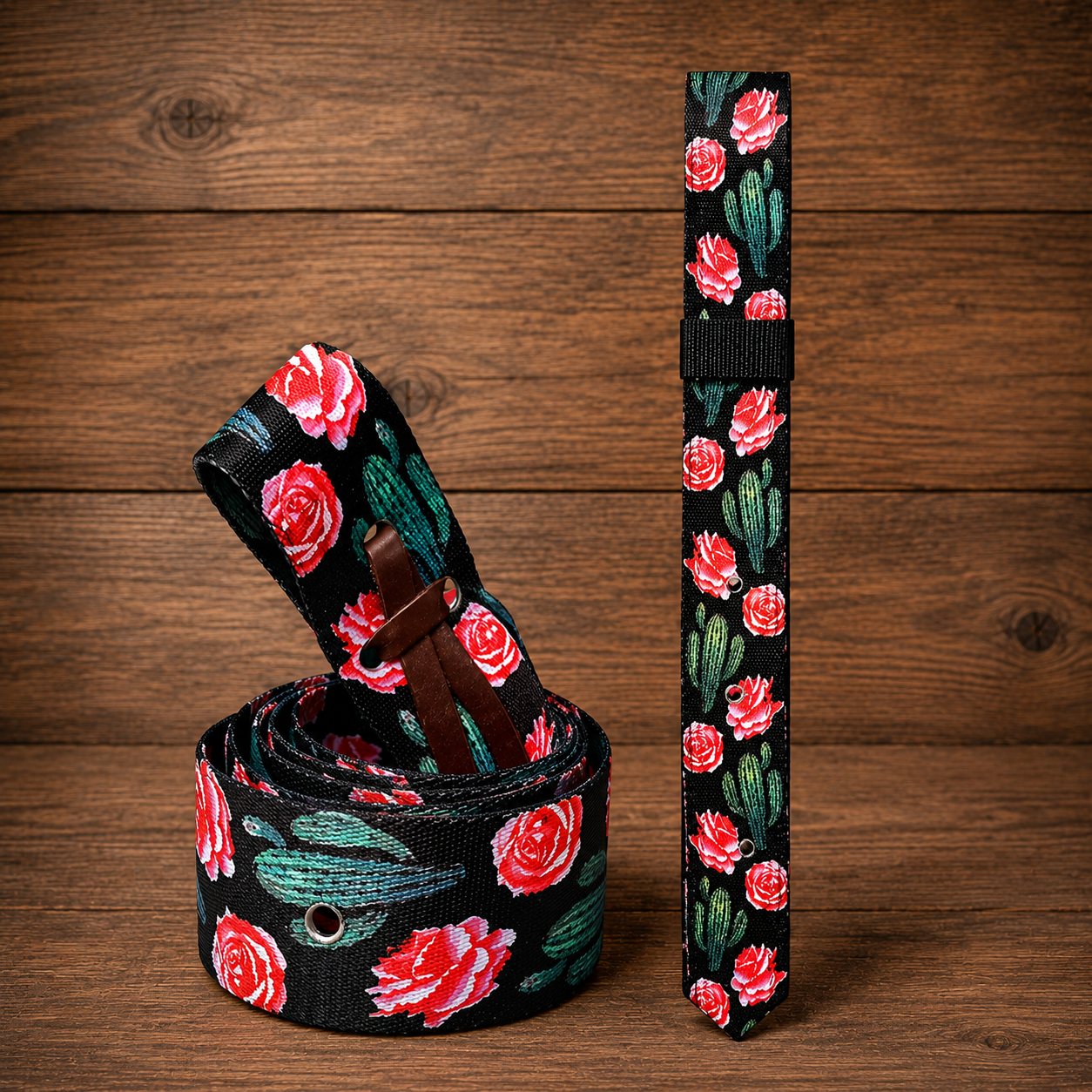 Tie Strap & Off Billet Roses 