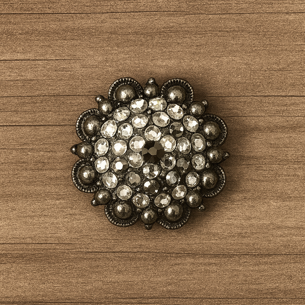 Concho Gun SIlver mit  Strass