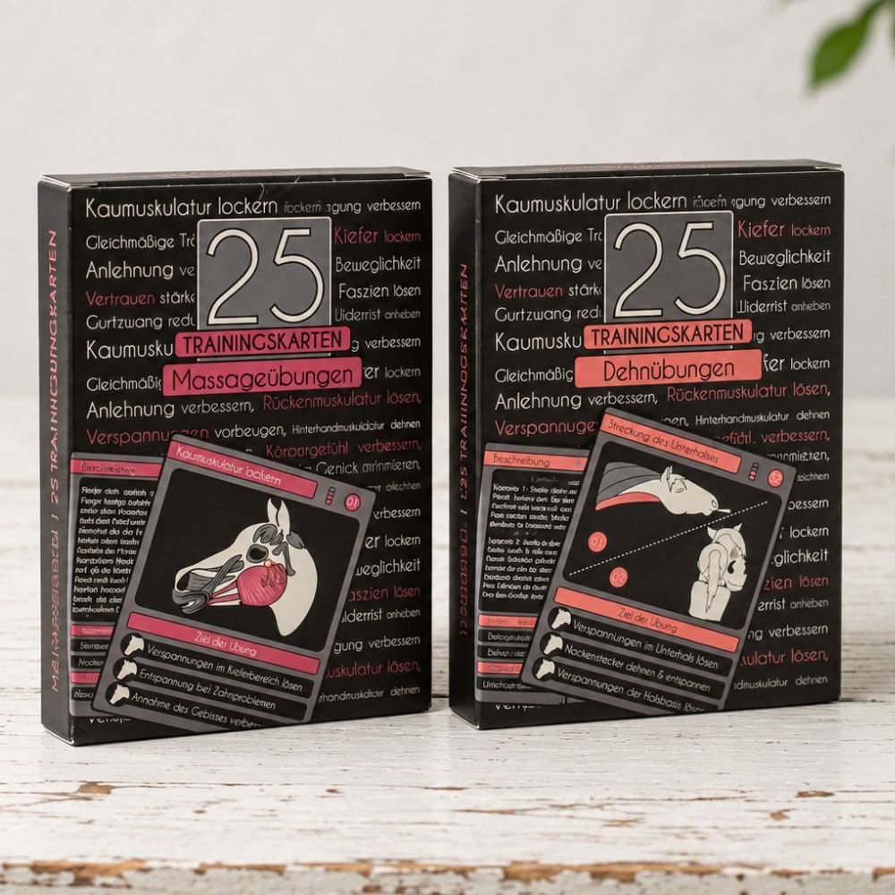 Physio-Paket für Pferde | 50 Dehn- & Massageübungen