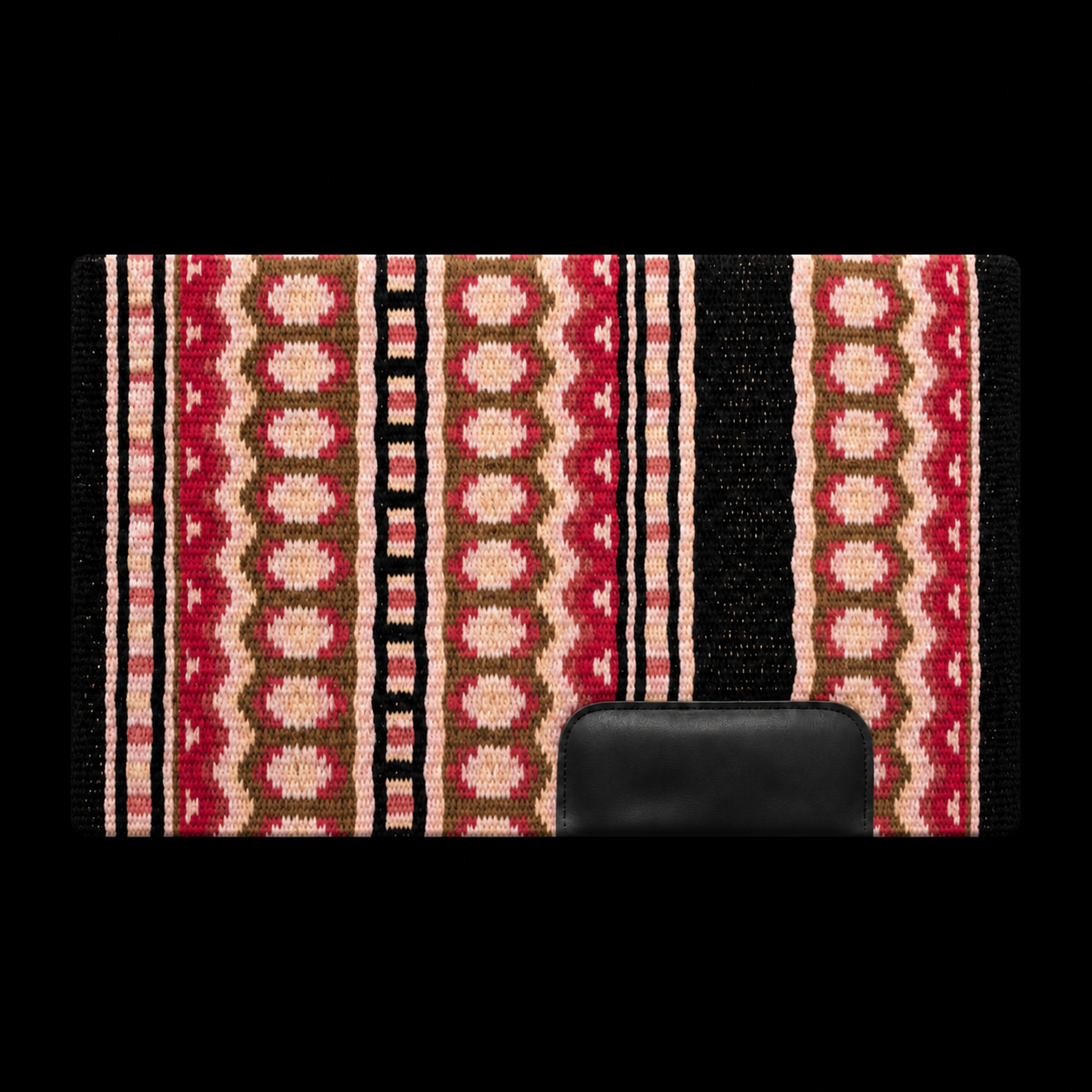 Showblanket Pink Rosa Braun