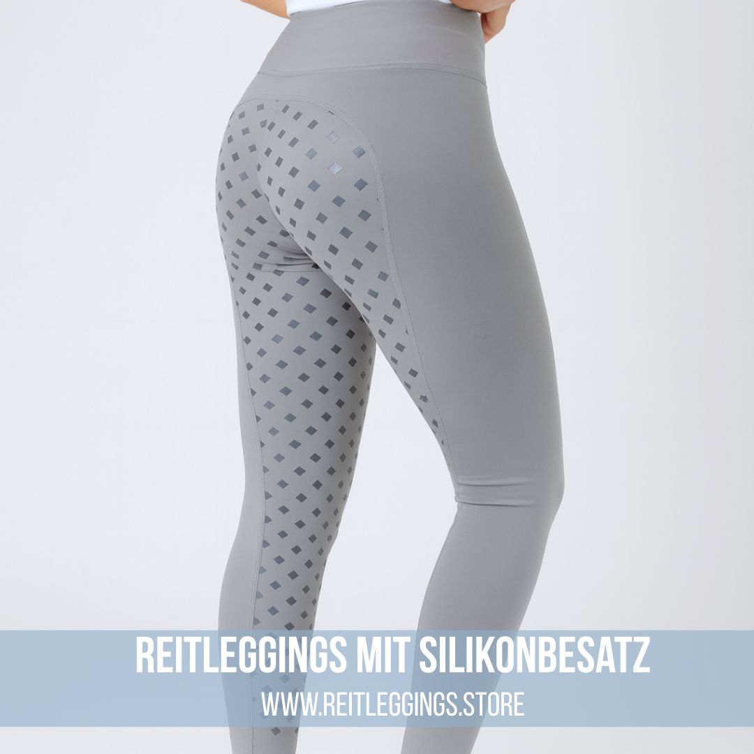 Reitleggings Sommer Silikonbesatz