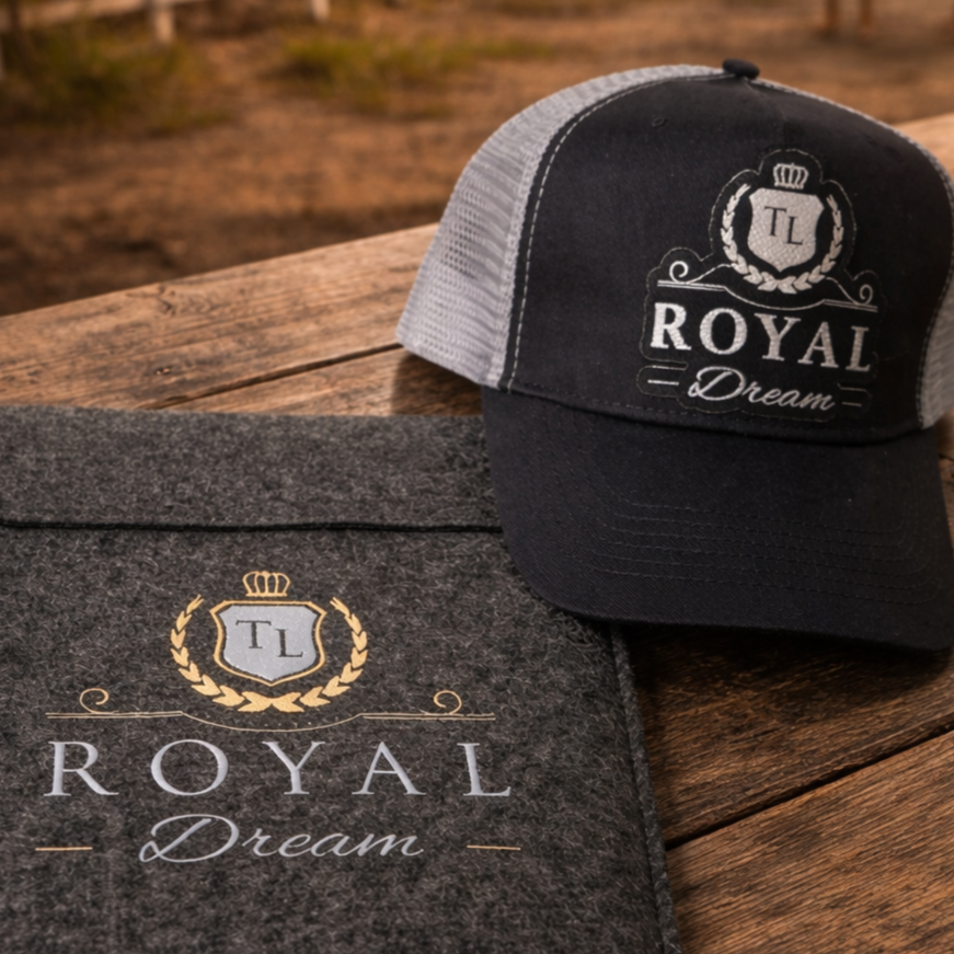 Custom-Logo-Cap mit Lederpatch