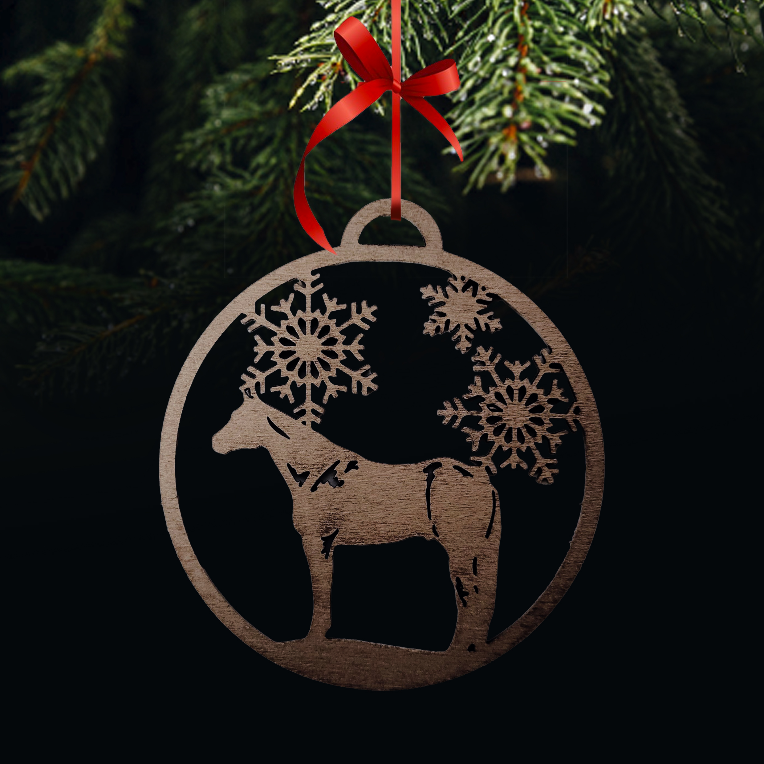 Weihnachtsbaumschmuck Quarter Horse