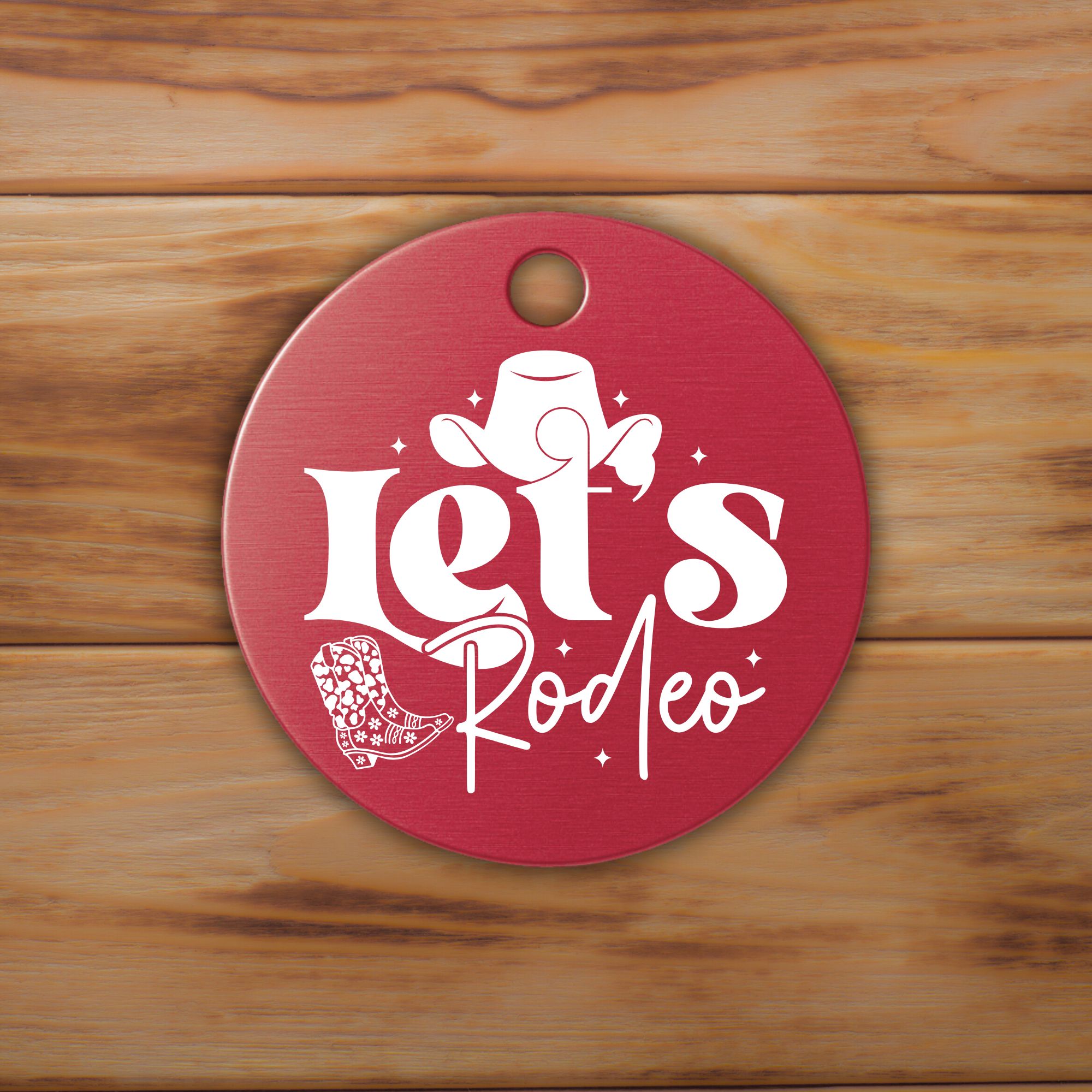 Schlüsselanhänger Let's Rodeo